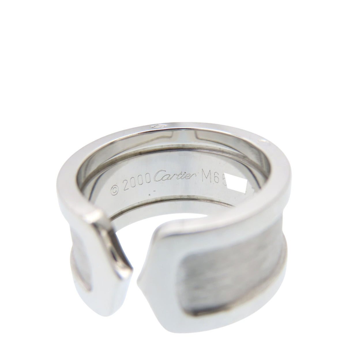 Cartier White Gold White Gold (18K) Band Ring (Pre-Owned)
