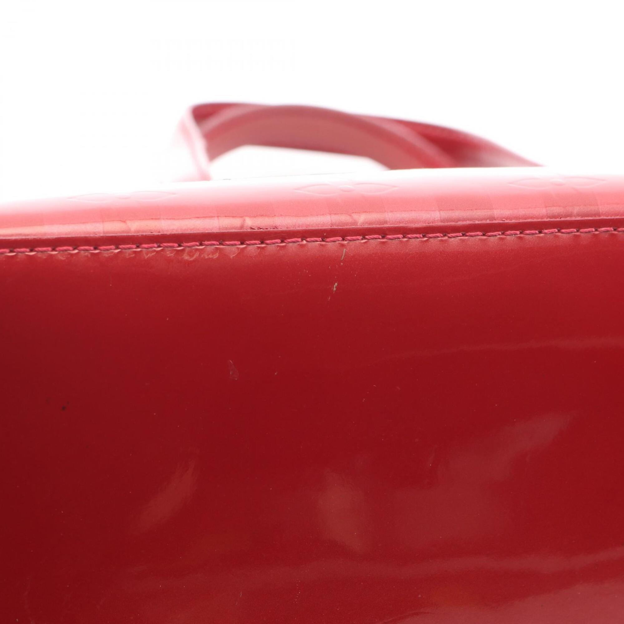Louis Vuitton Monogram Red Color Monogram Handbag (Pre-Owned)