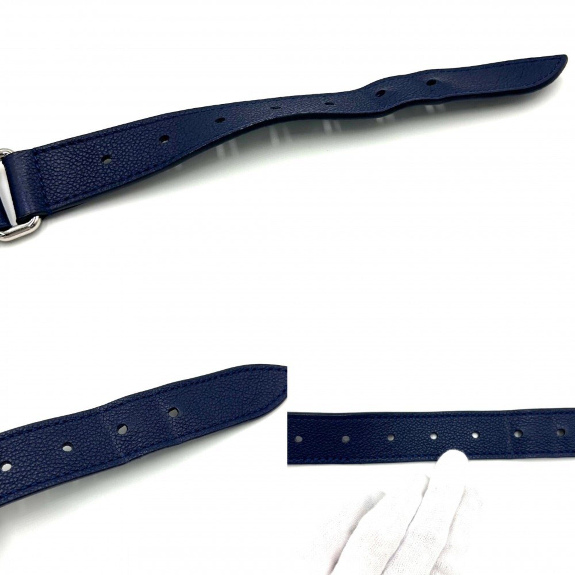 Louis Vuitton Blue Monogram Fanny Pack Sling Bag (Pre-Owned)