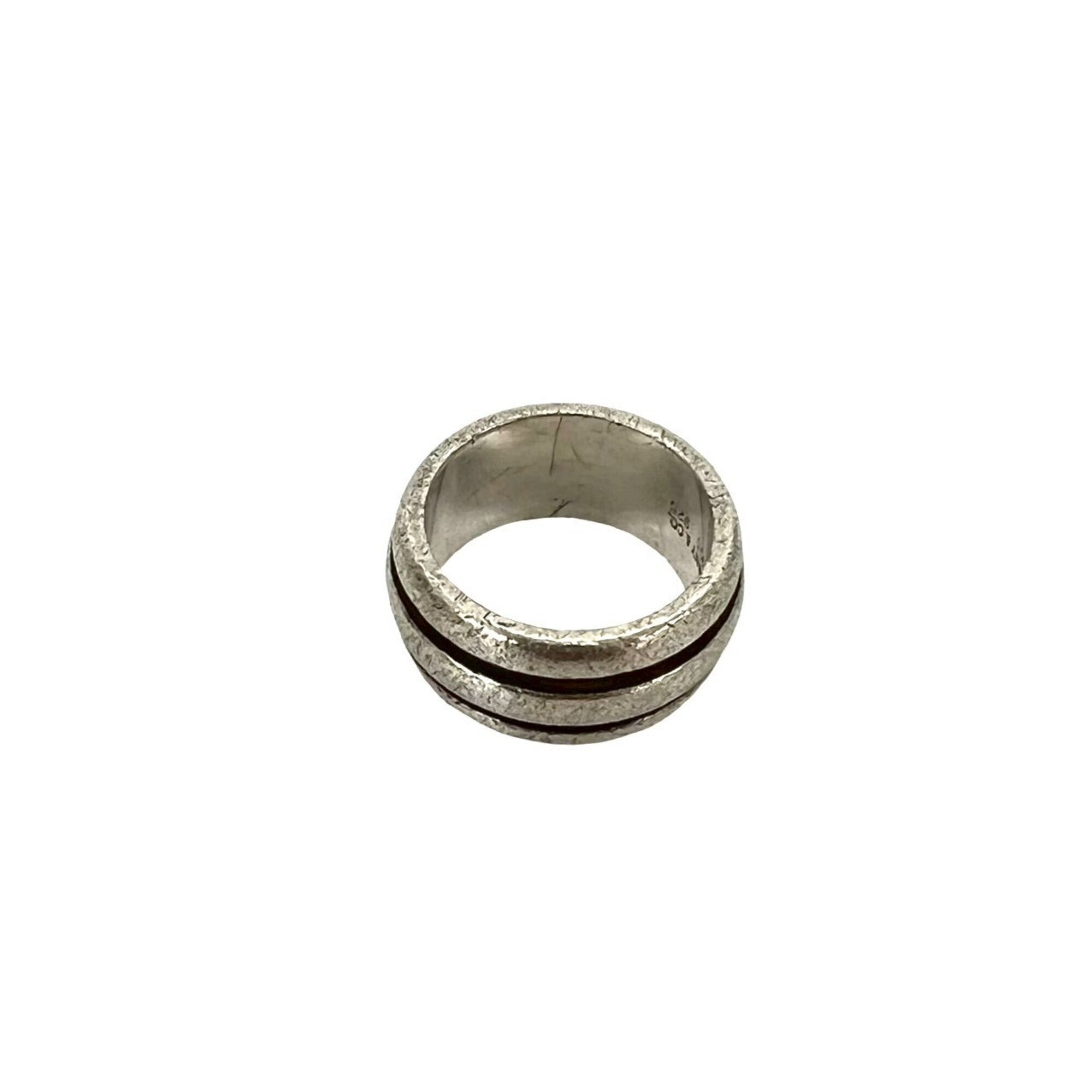 Tiffany Silver Silver 925 Band Ring (Pre-Owned)