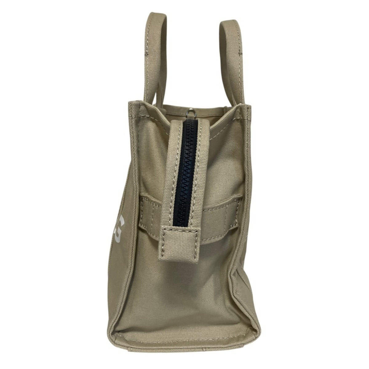 Marc Jacobs Beige Canvas Handbag Tote Bag (Pre-Owned)