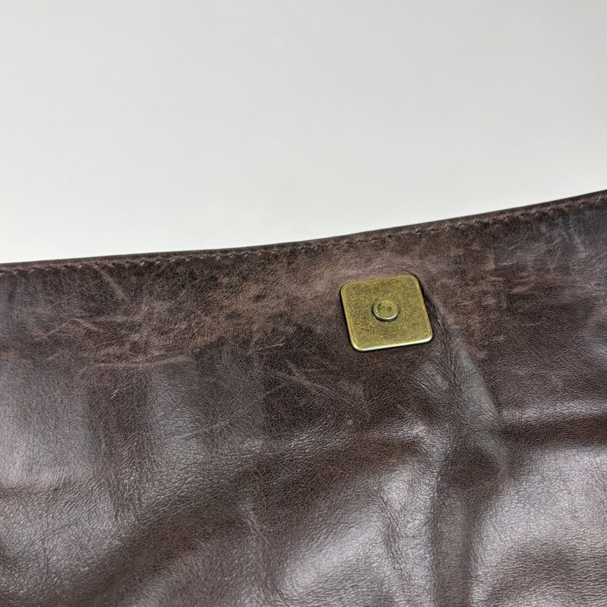 Fendi Zucca Brown Suede Shoulder Bag (Pre-Owned)