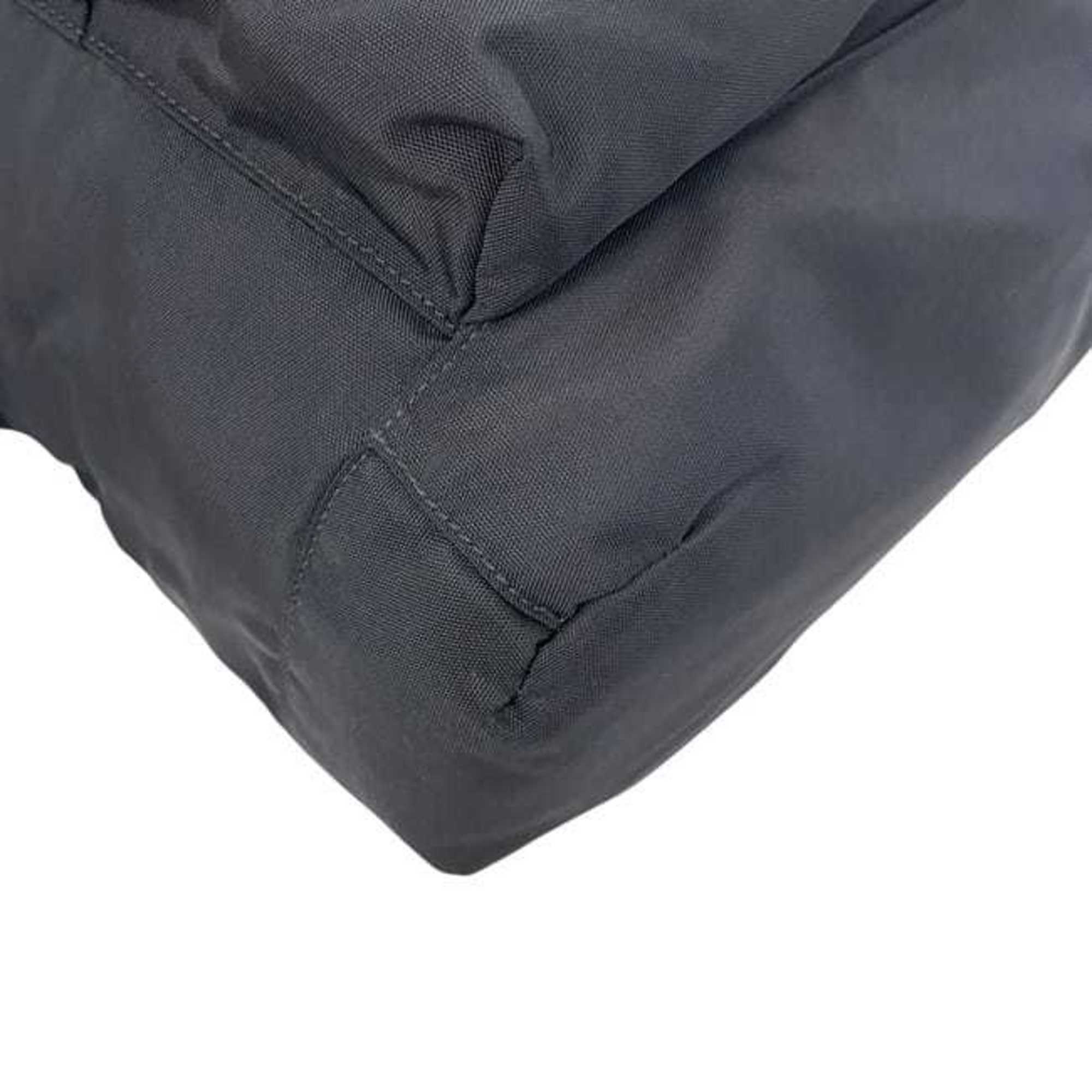 Balenciaga Black Canvas Leather Backpack (Pre-Owned)