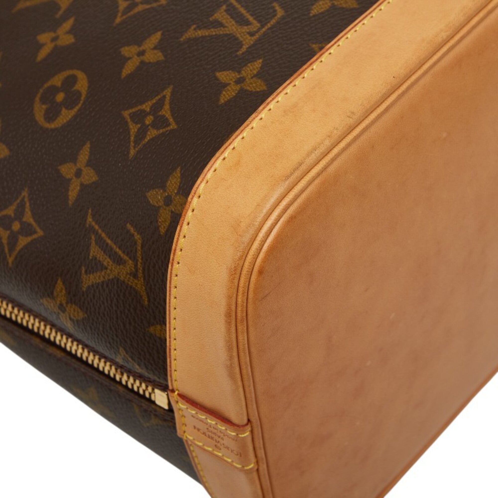 Louis Vuitton Monogram Brown Pvc Leather Handbag (Pre-Owned)