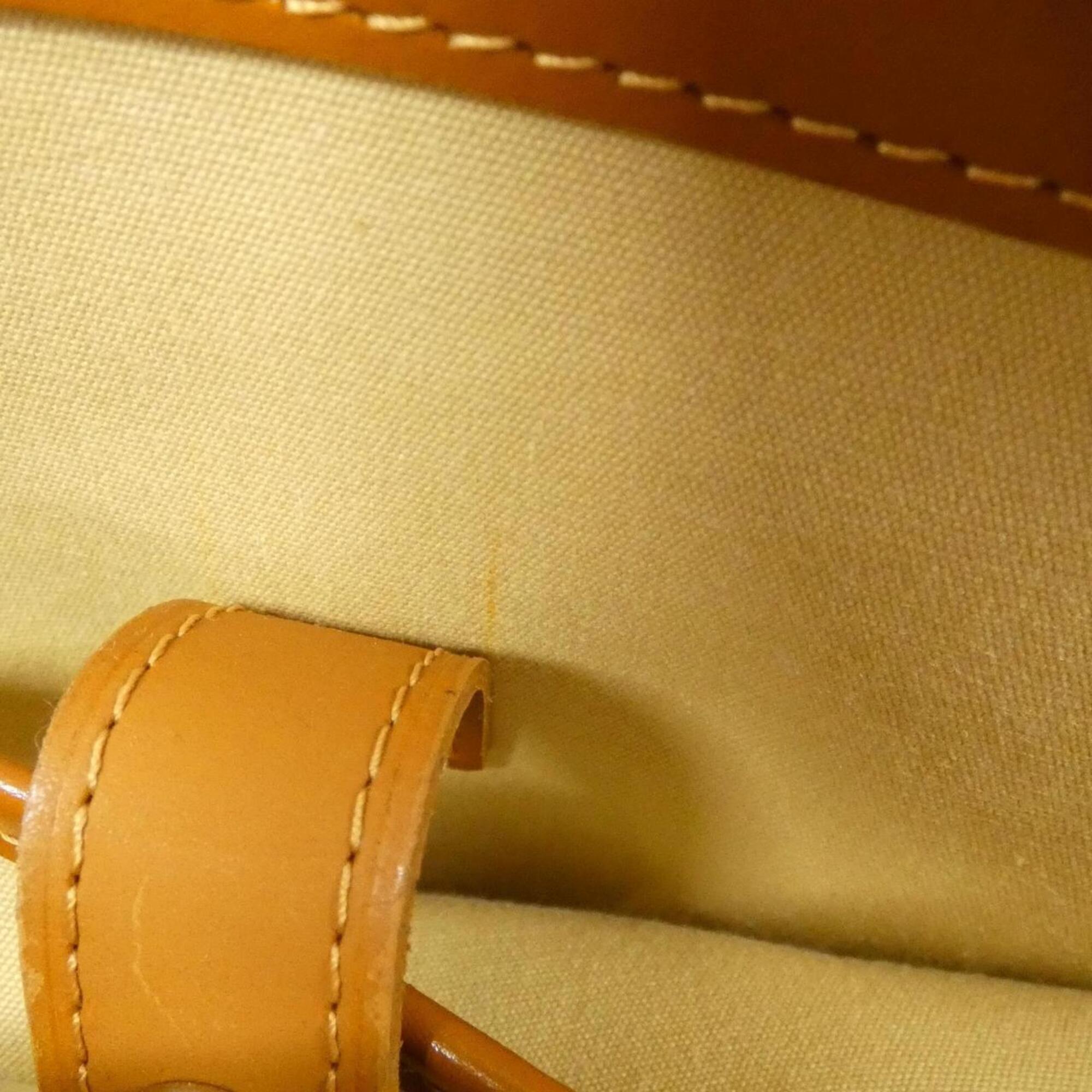 Louis Vuitton Monogram Mini Beige Canvas Shoulder Bag (Pre-Owned)