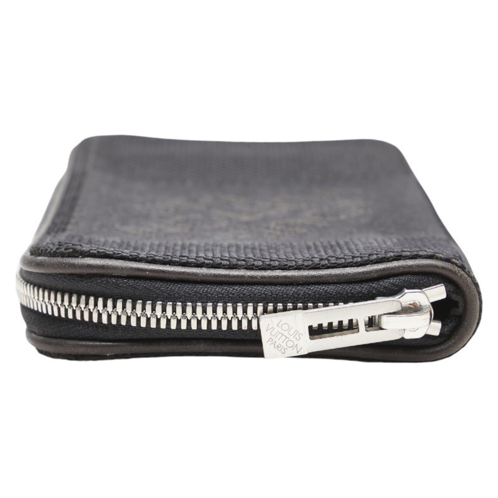 Louis Vuitton Damier Geant Black Noir Canvas Leather Long Wallet (Bi-Fold) (Pre-Owned)