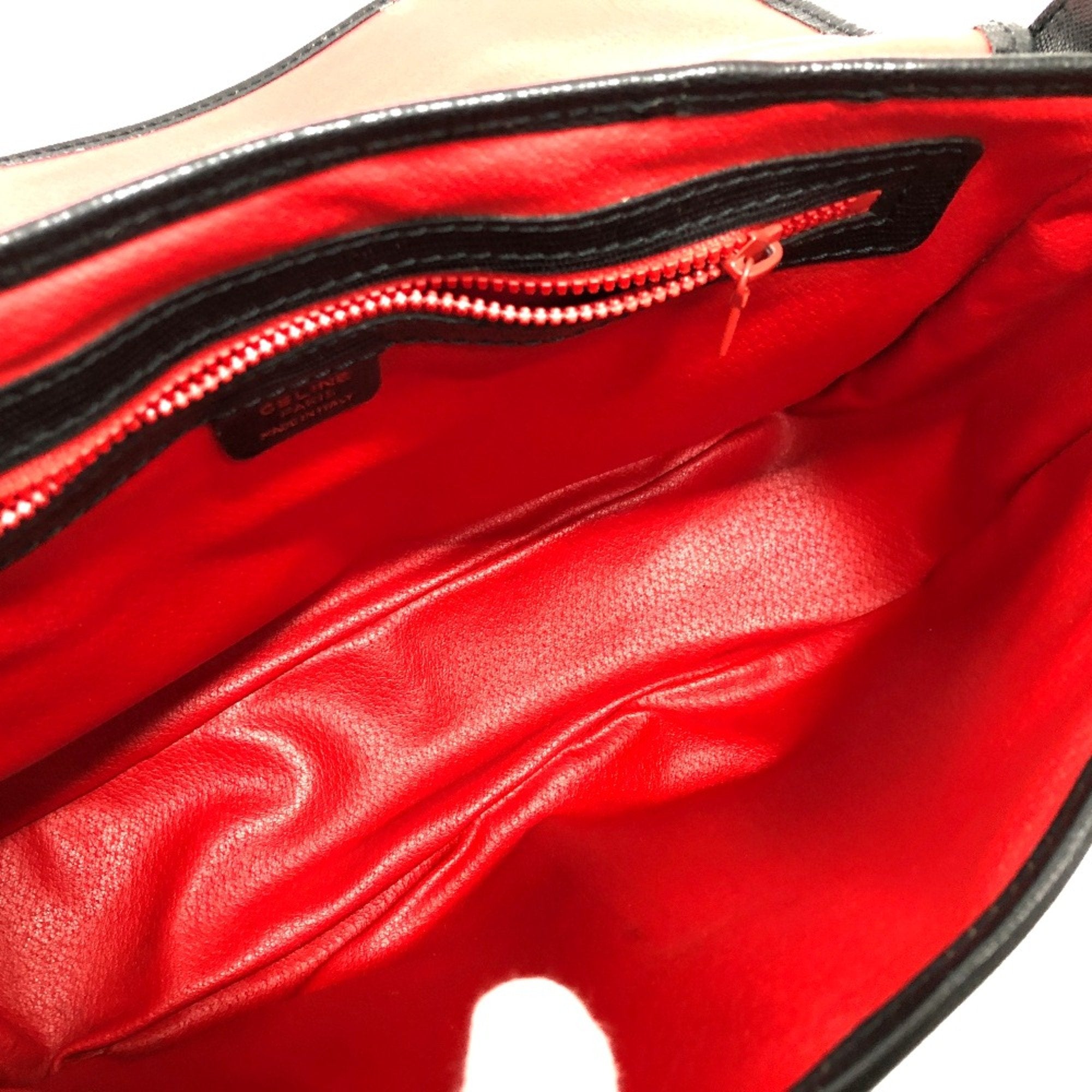 Celine Black Leather Shoulder Bag (Pre-Owned)