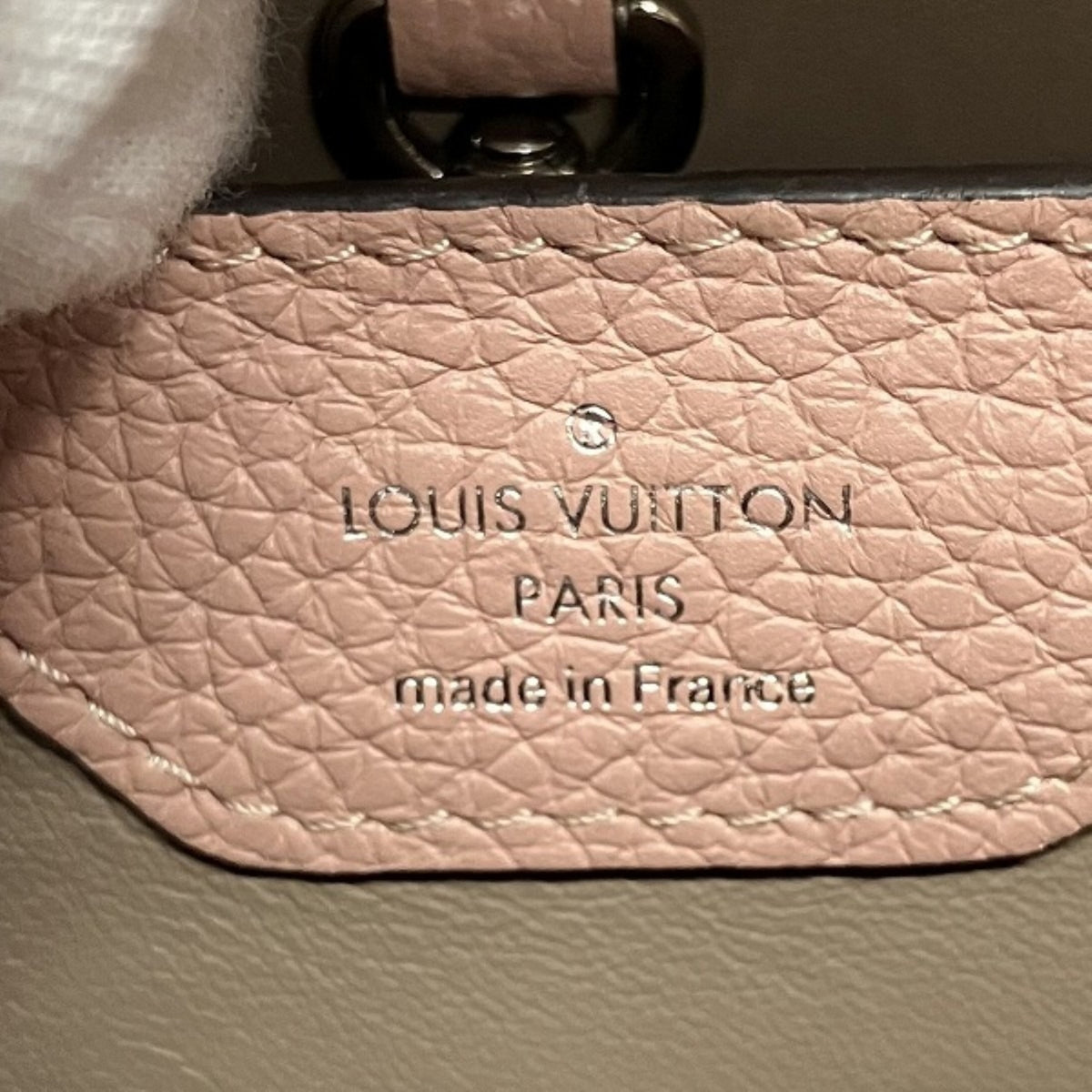 Louis Vuitton Pink Leather Handbag (Pre-Owned)