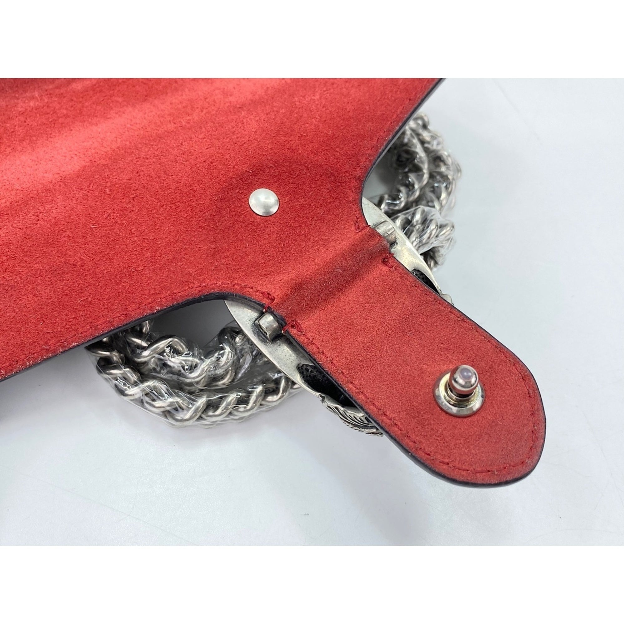 Gucci Red Color Shoulder Bag (Pre-Owned)