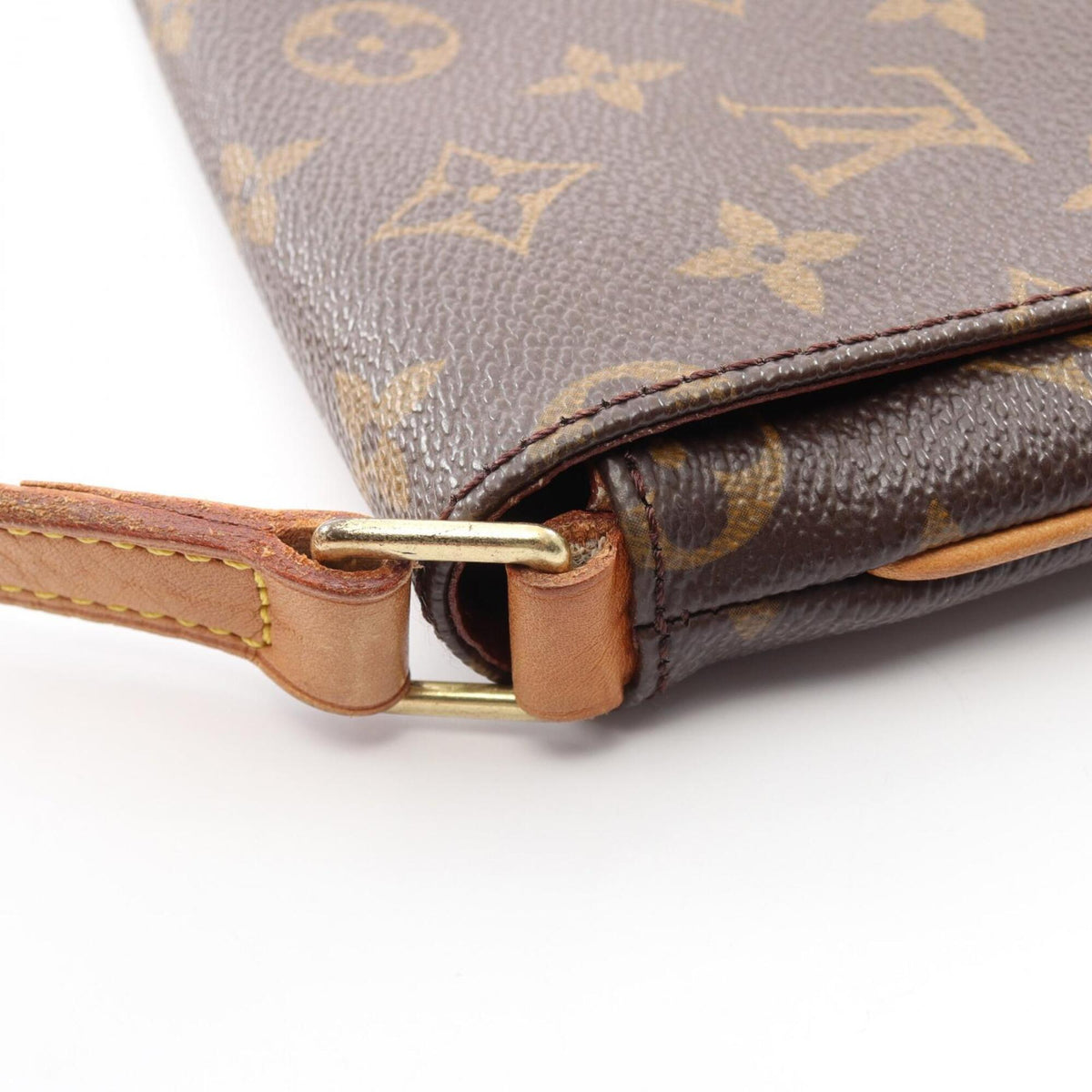Louis Vuitton Brown Monogram Monogram Leather Handbag Shoulder Bag (Pre-Owned)