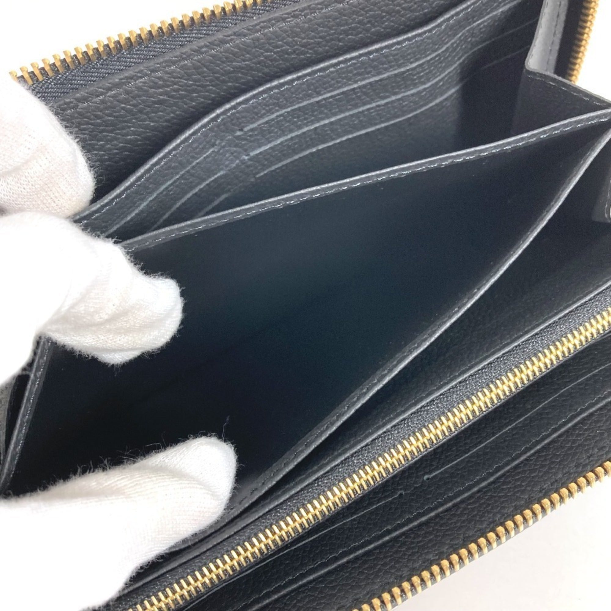 Louis Vuitton Black Multi-Color Monogram Empreinte Long Wallet (Bi-Fold) (Pre-Owned)