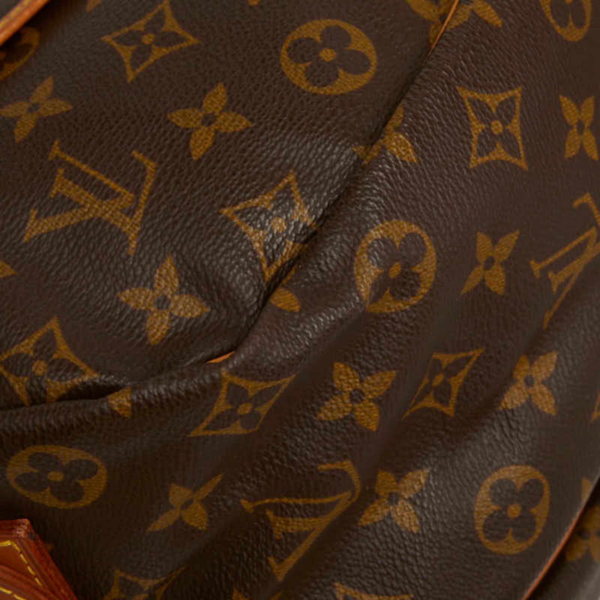 Louis Vuitton Brown Pvc Leather Shoulder Bag (Pre-Owned)