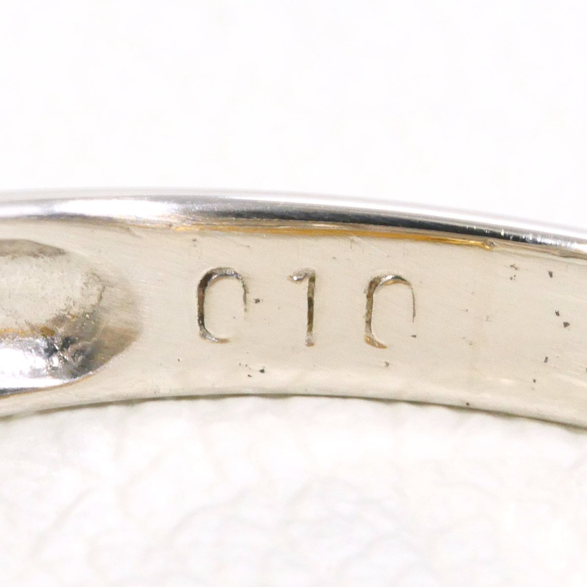 Unbranded Platinum Yellow Gold Yellow Gold (18K) Platinum 900 Band Ring (Pre-Owned)