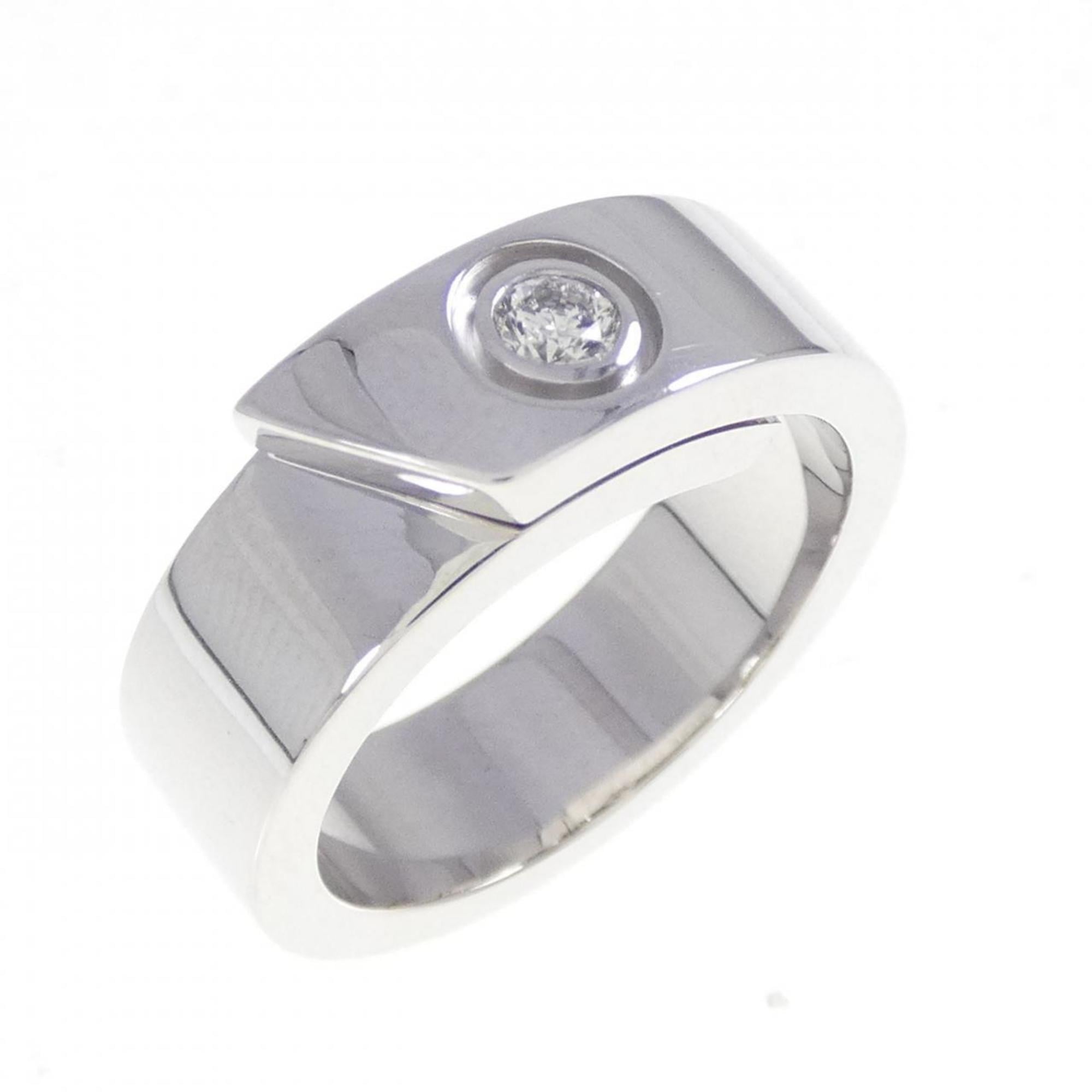 Cartier White Gold White Gold (18K) Band Ring (Pre-Owned)