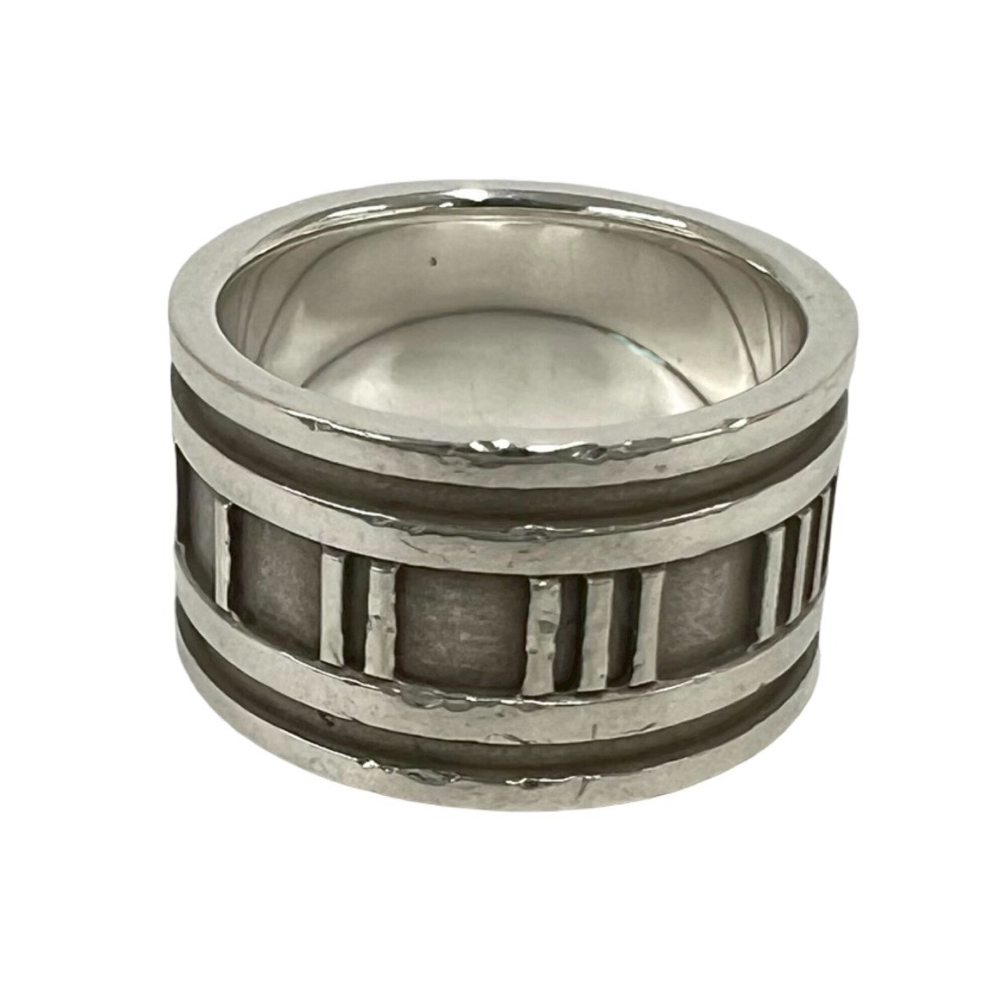 Tiffany Silver Silver 925 Band Ring (Pre-Owned)