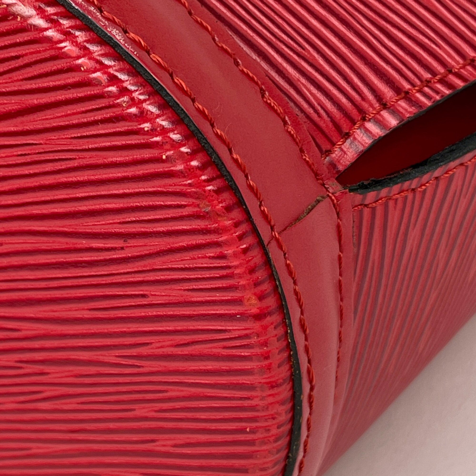 Louis Vuitton Castilian Red Epi Leather Tote Bag (Pre-Owned)