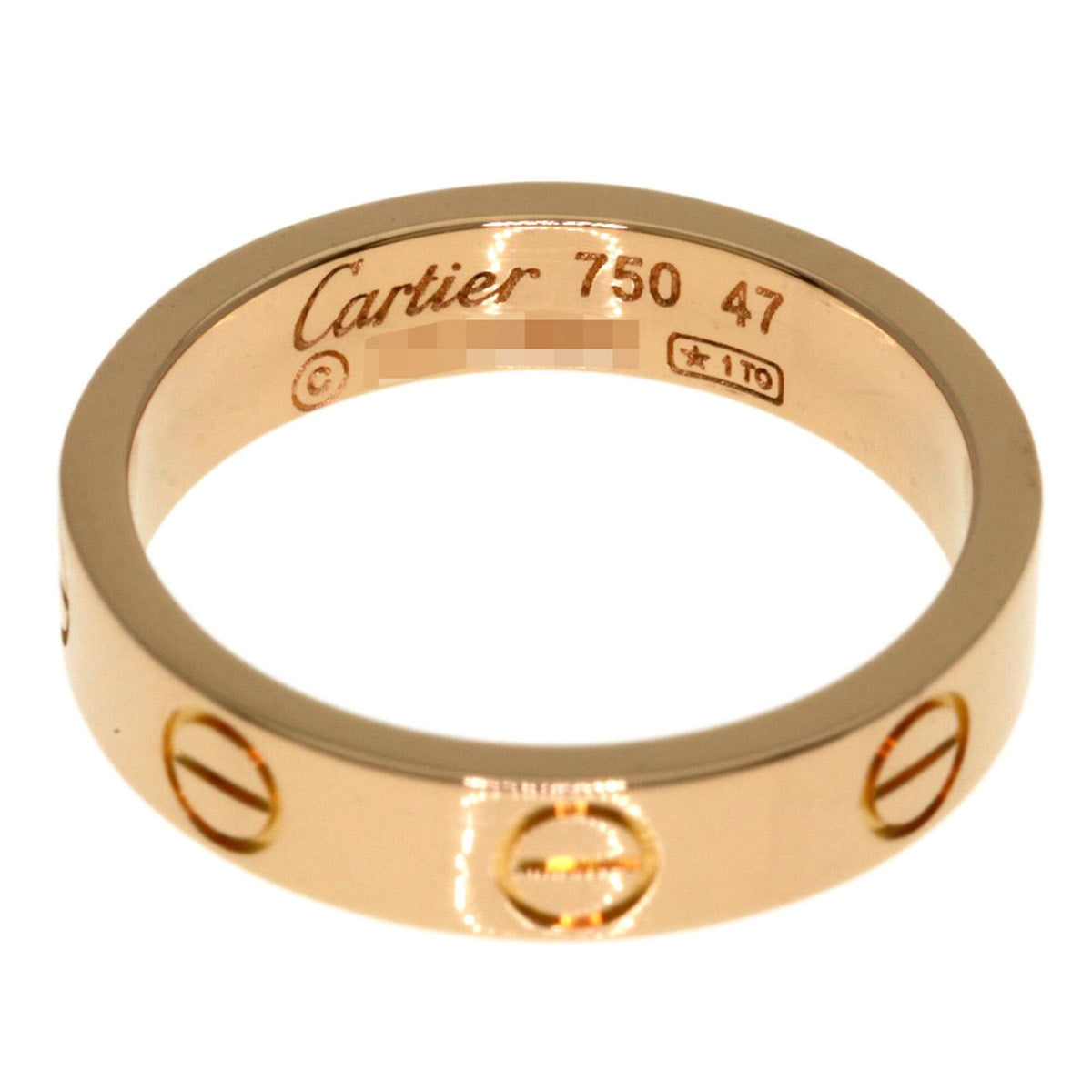 Cartier Pink Gold (18K) Band Ring (Pre-Owned)