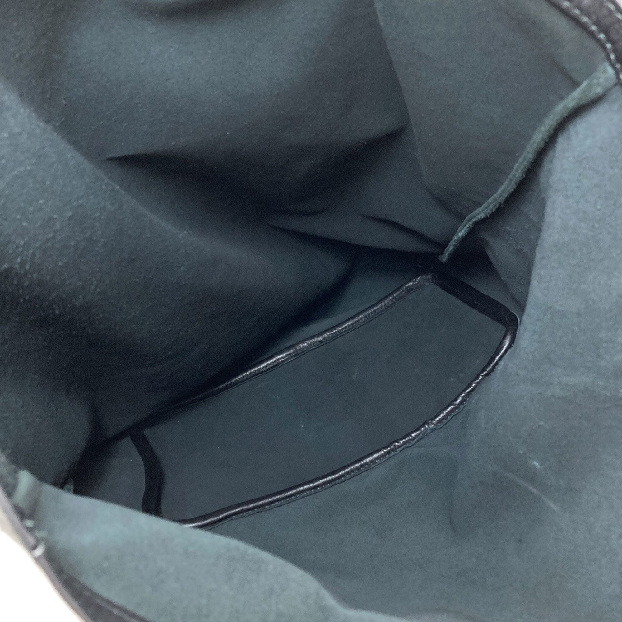Bottega Veneta Black Leather Tote Bag (Pre-Owned)