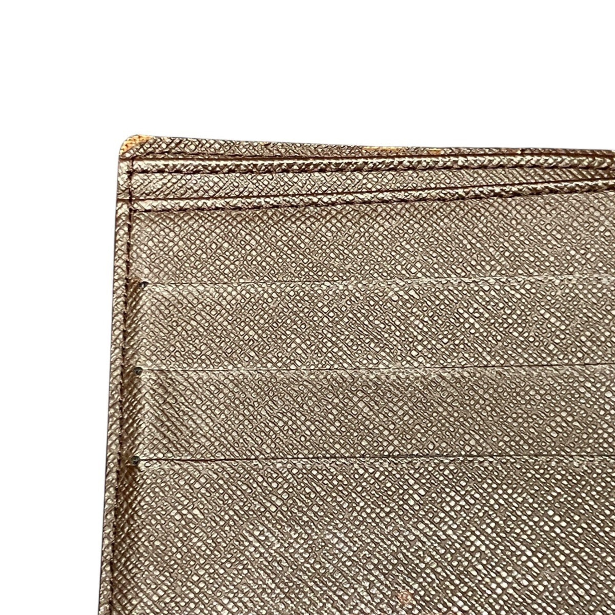 Louis Vuitton Damier Brown Damier Canvas Wallet (Bi-Fold) (Pre-Owned)