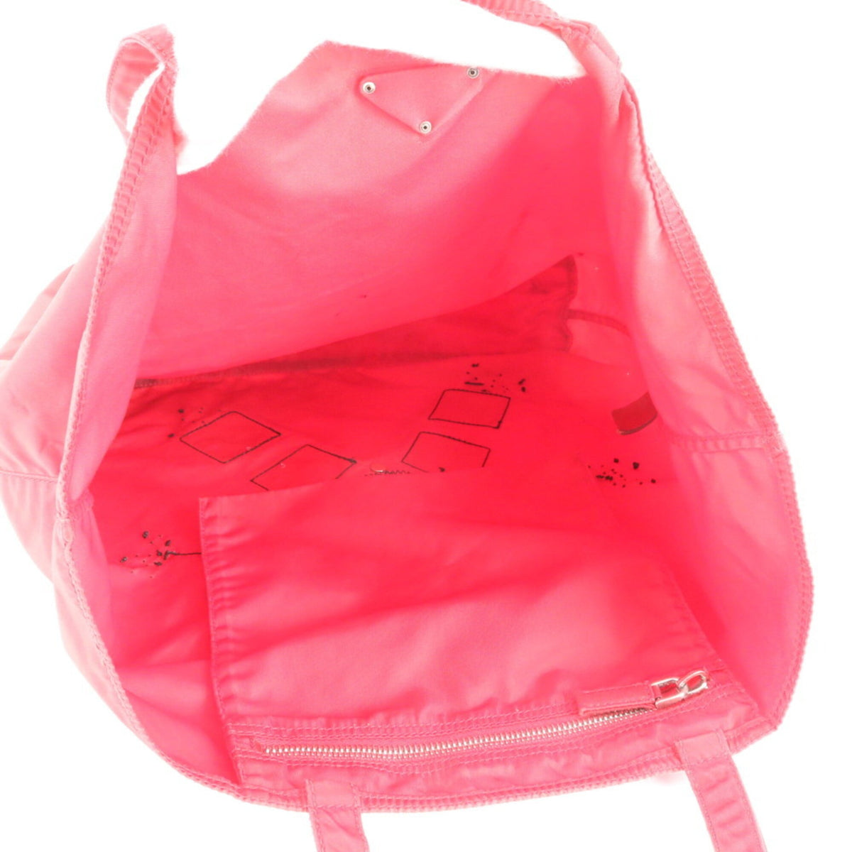 Prada Red Color Handbag Shoulder Bag Tote Bag (Pre-Owned)