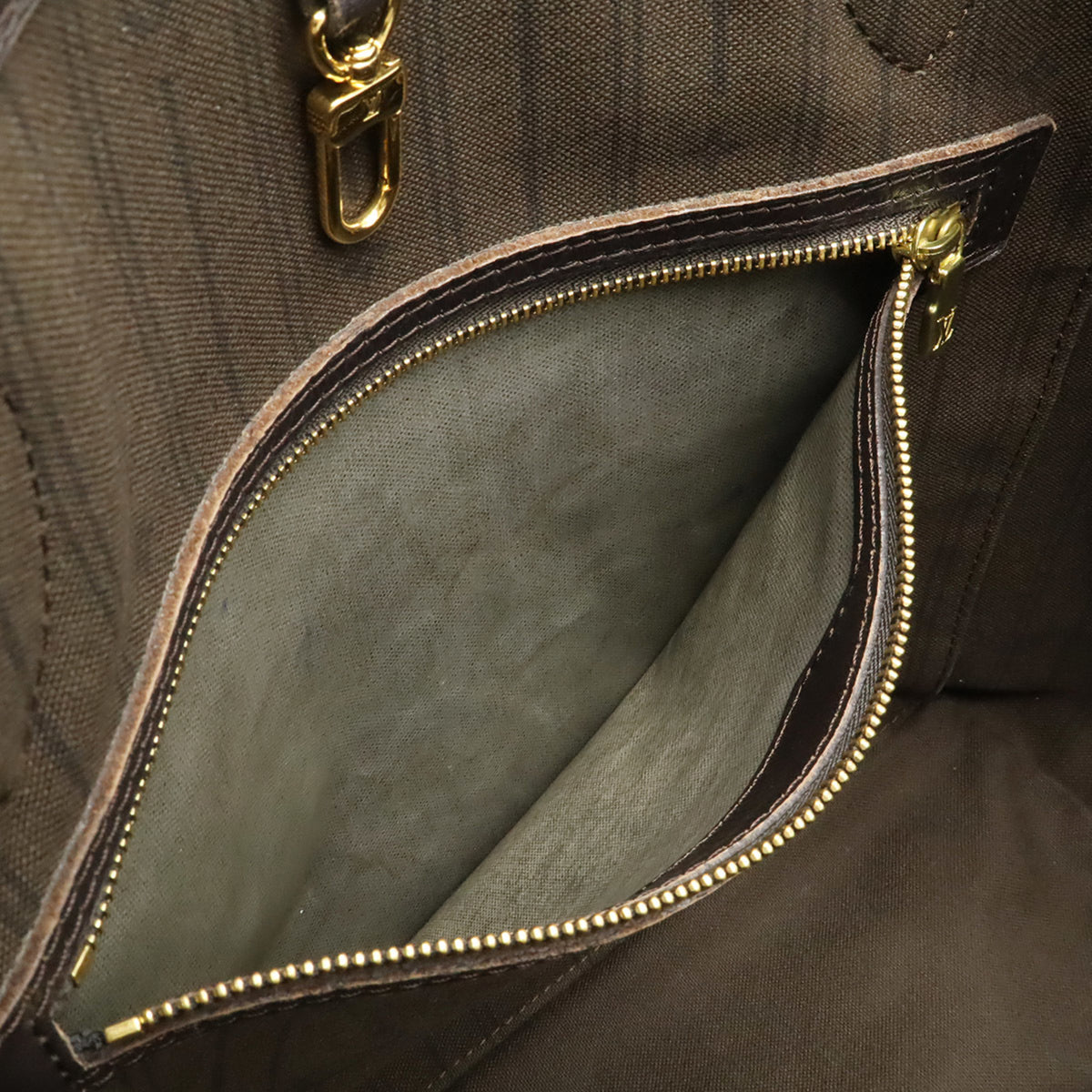 Louis Vuitton Monogram Idylle Fusain Canvas Leather Shoulder Bag Tote Bag (Pre-Owned)