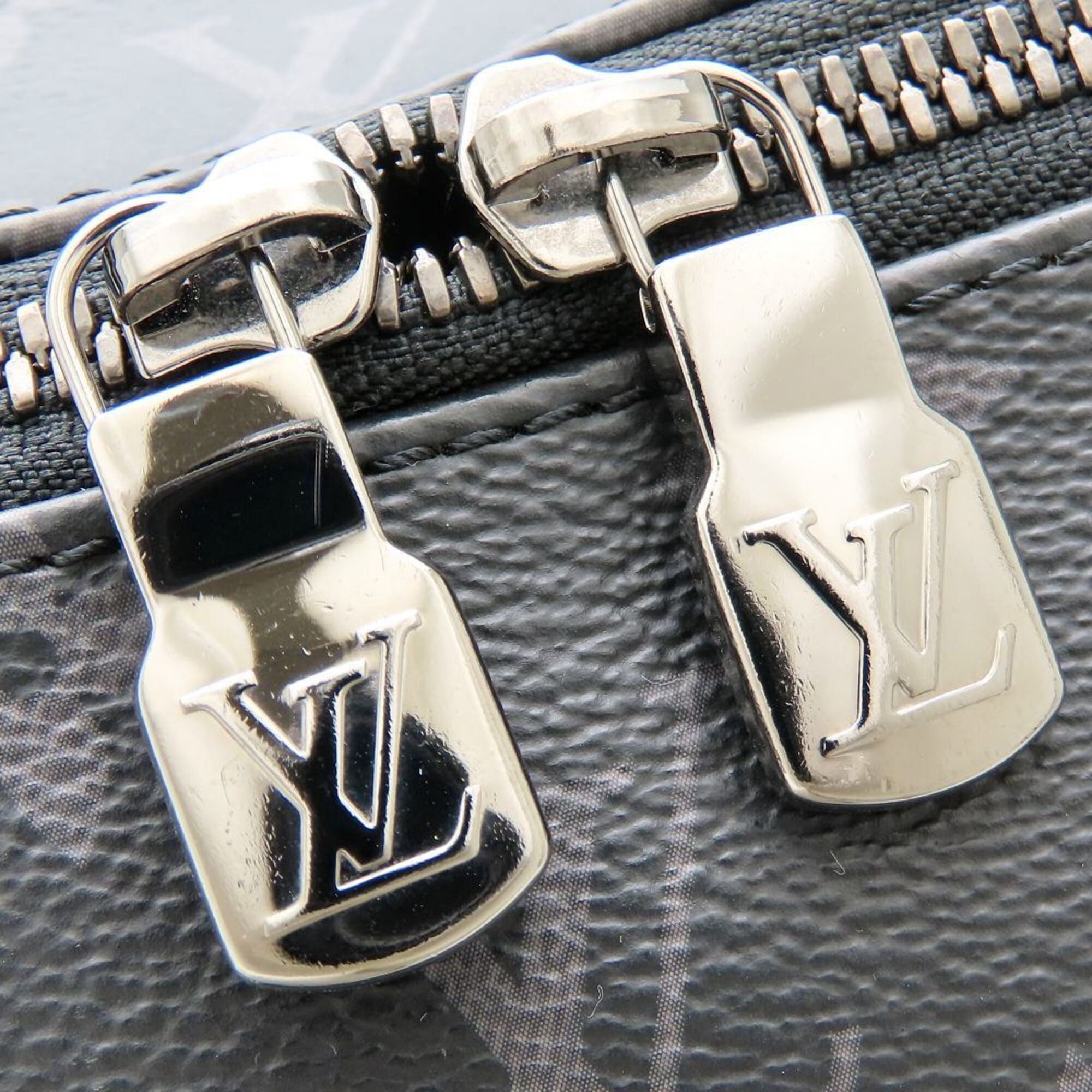 Louis Vuitton Black Monogram Eclipse Backpack (Pre-Owned)