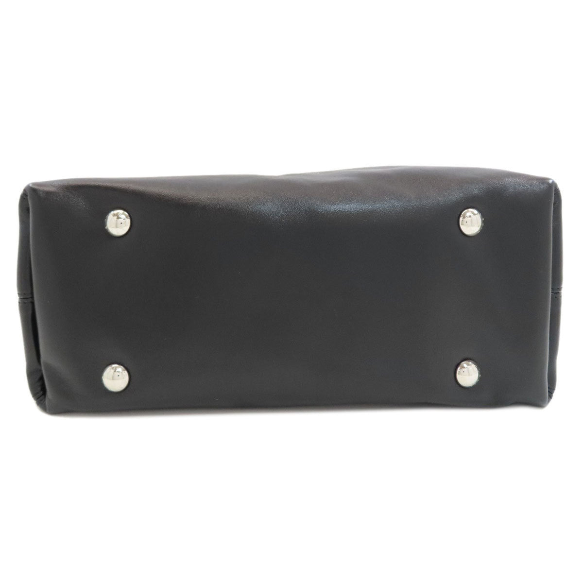 Louis Vuitton Black Leather Shoulder Bag (Pre-Owned)