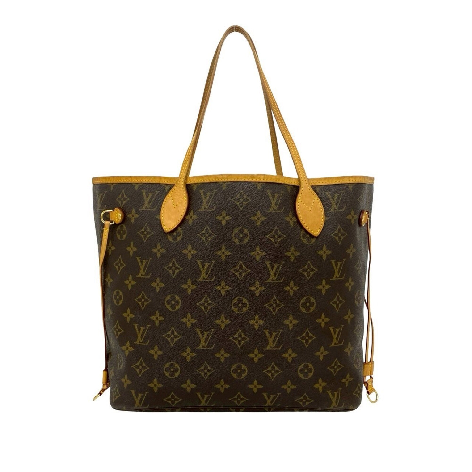 Louis Vuitton Brown Leather Pvc Handbag Shoulder Bag Tote Bag (Pre-Owned)