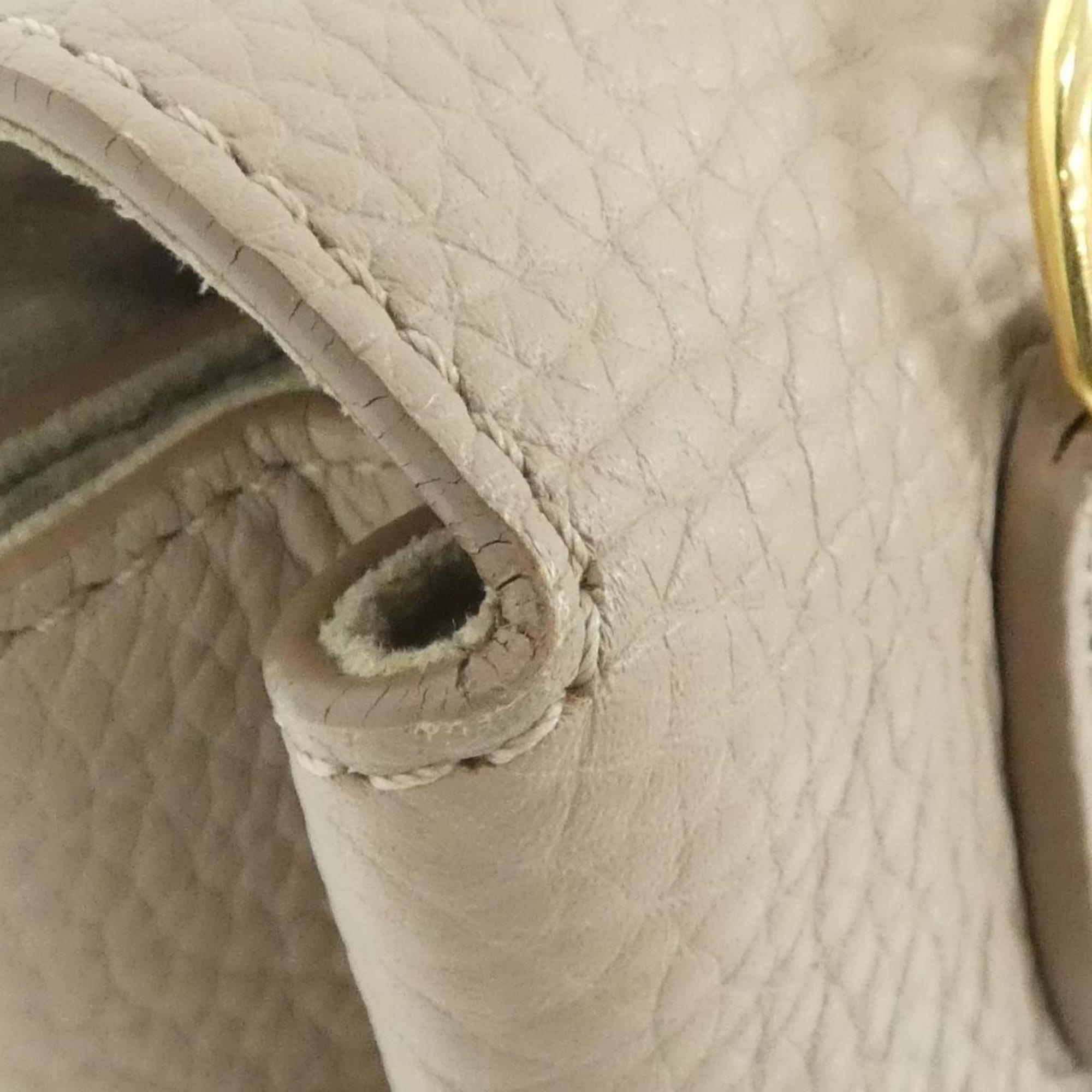 Louis Vuitton Taurillon Galle Leather Handbag (Pre-Owned)