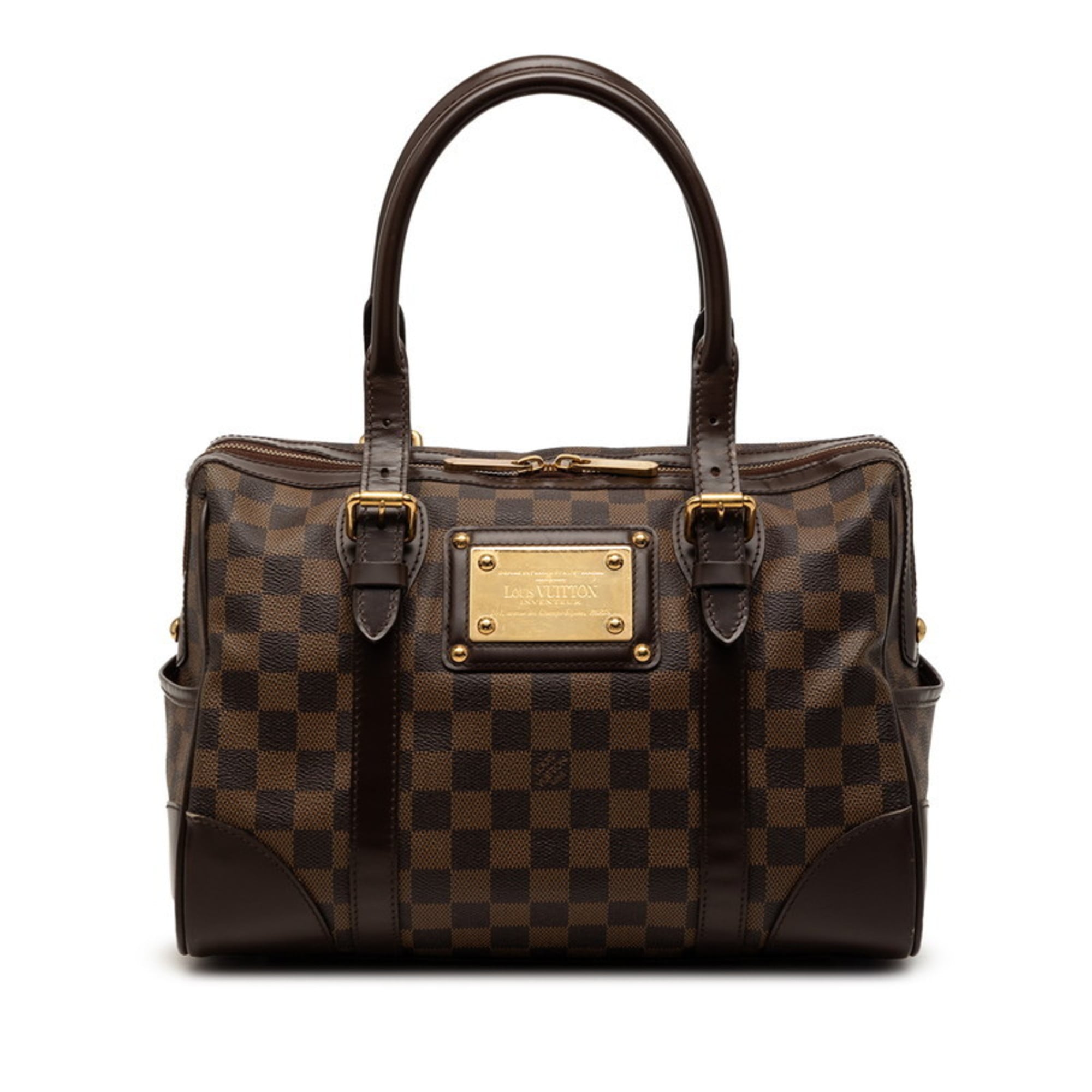 Louis Vuitton Brown Pvc Leather Handbag (Pre-Owned)