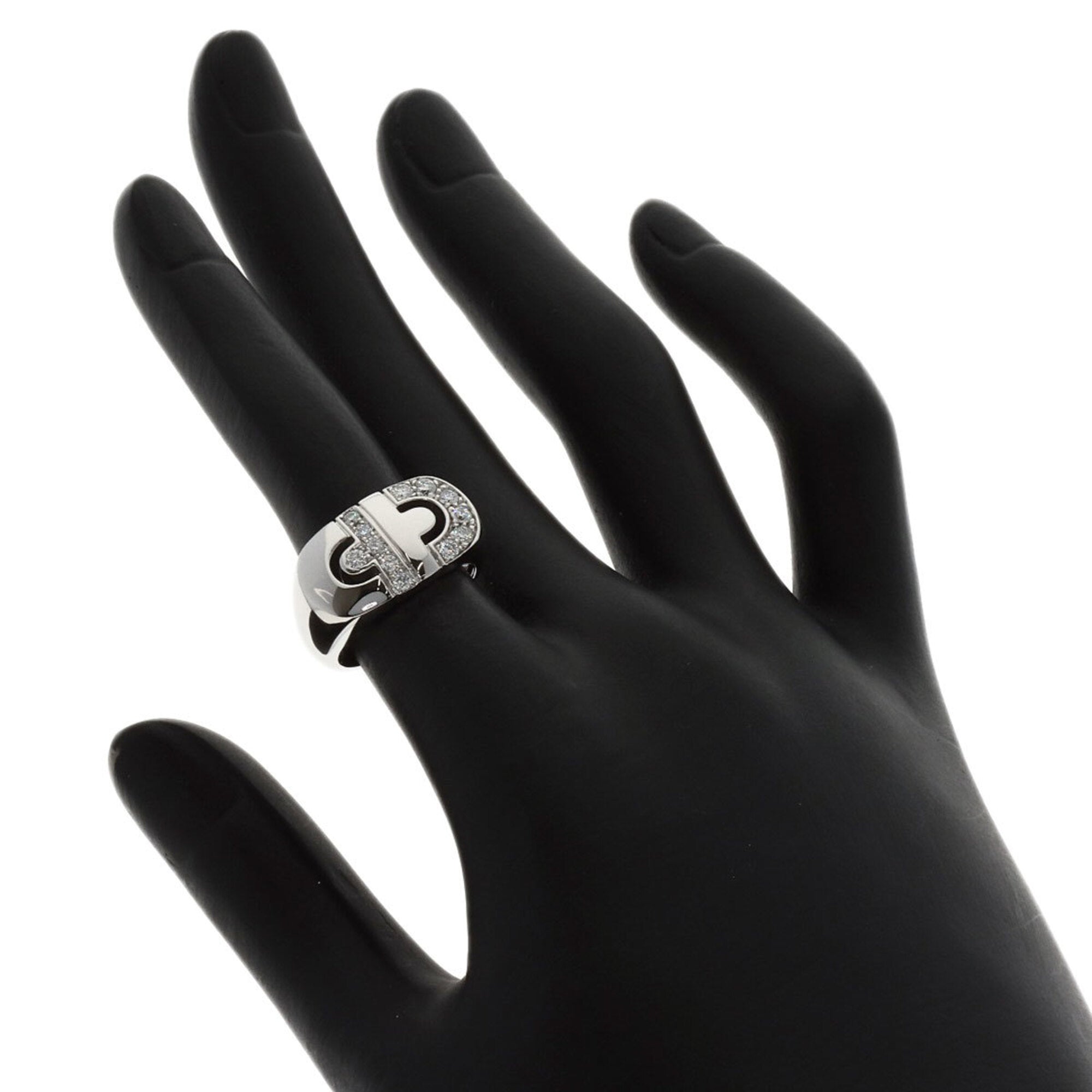 Bvlgari White Gold (18K) Band Ring (Pre-Owned)