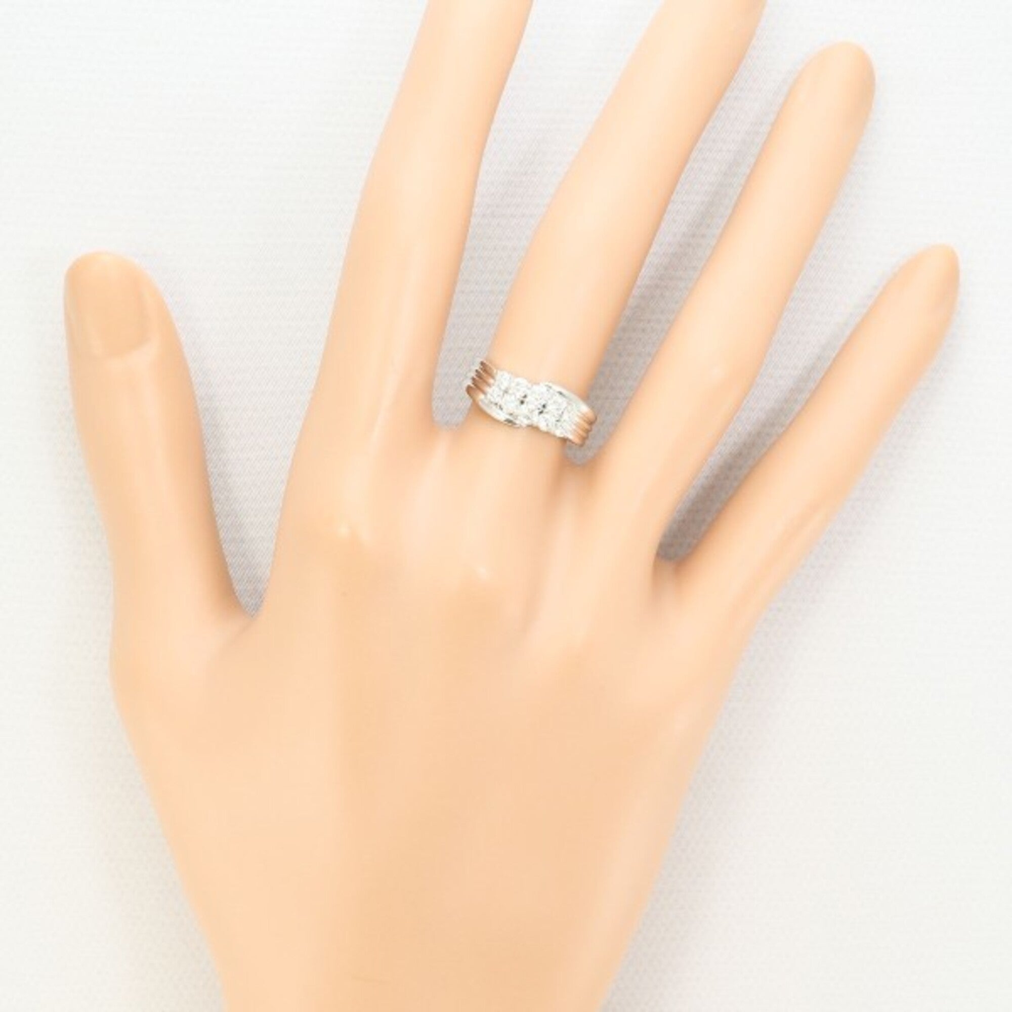 Unbranded Platinum Platinum 900 Band Ring (Pre-Owned)