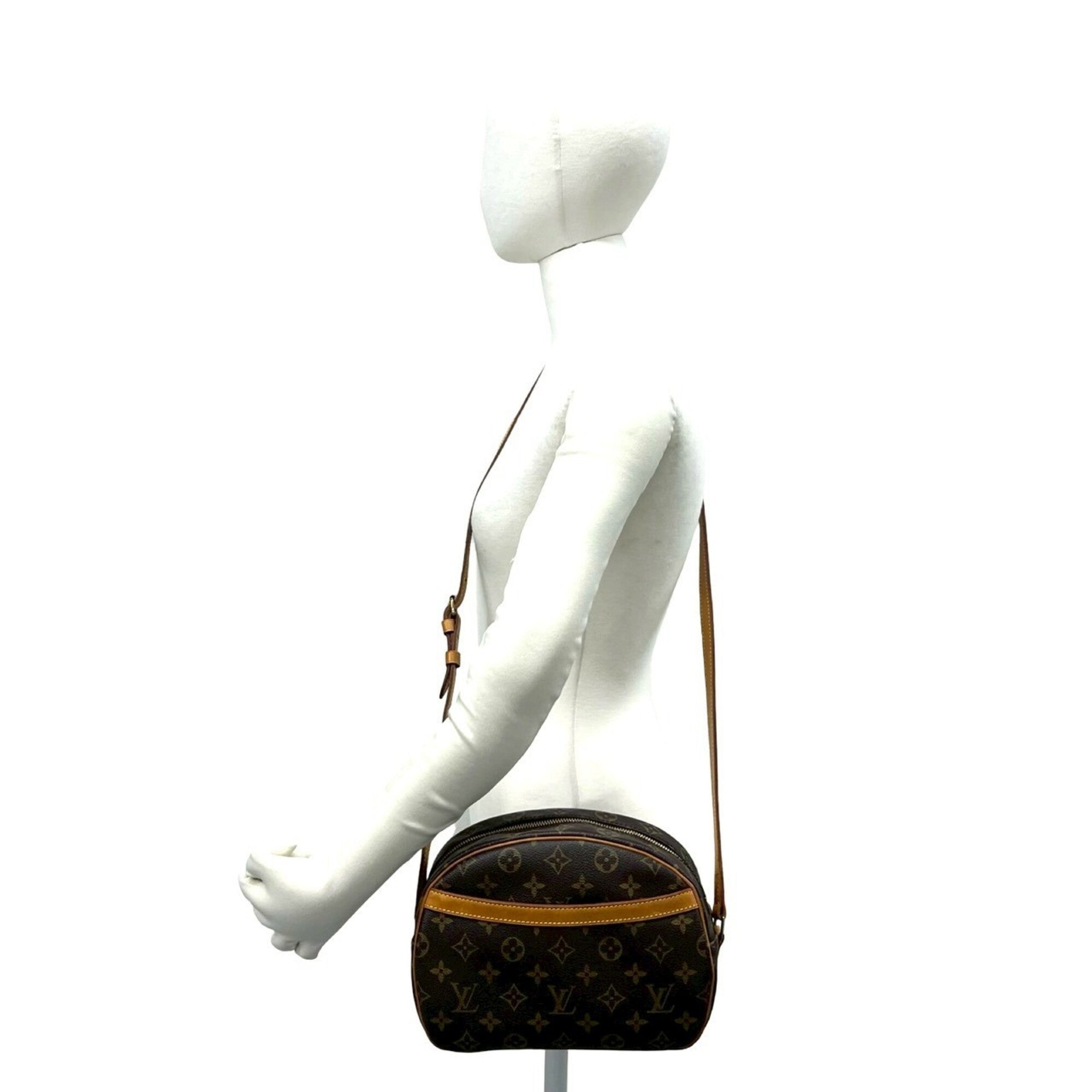 Louis Vuitton Brown Leather Pvc Shoulder Bag (Pre-Owned)