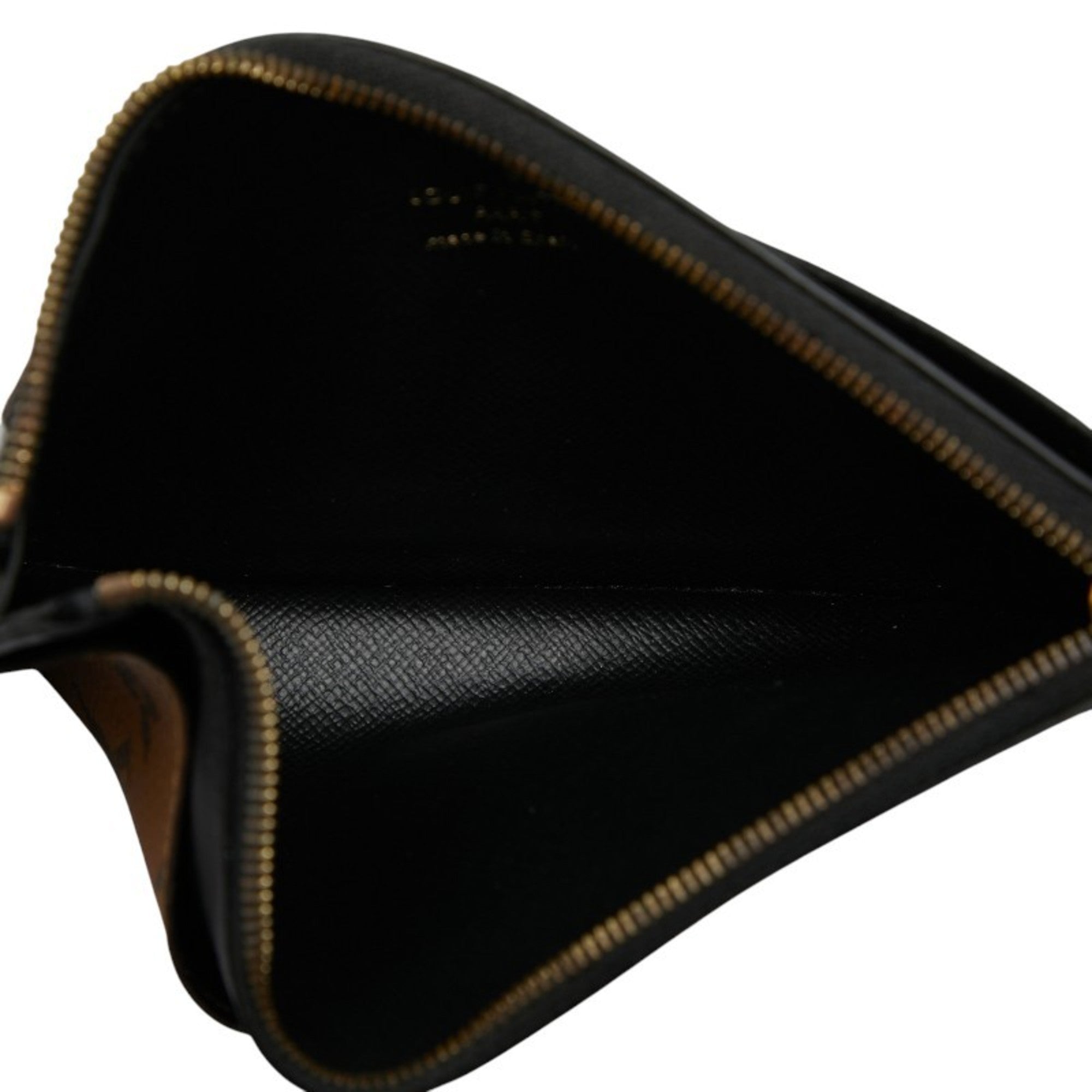 Louis Vuitton Monogram Reverse Black Brown Monogram Reverse Monogram Reverse Coin Purse/Coin Case (Pre-Owned)