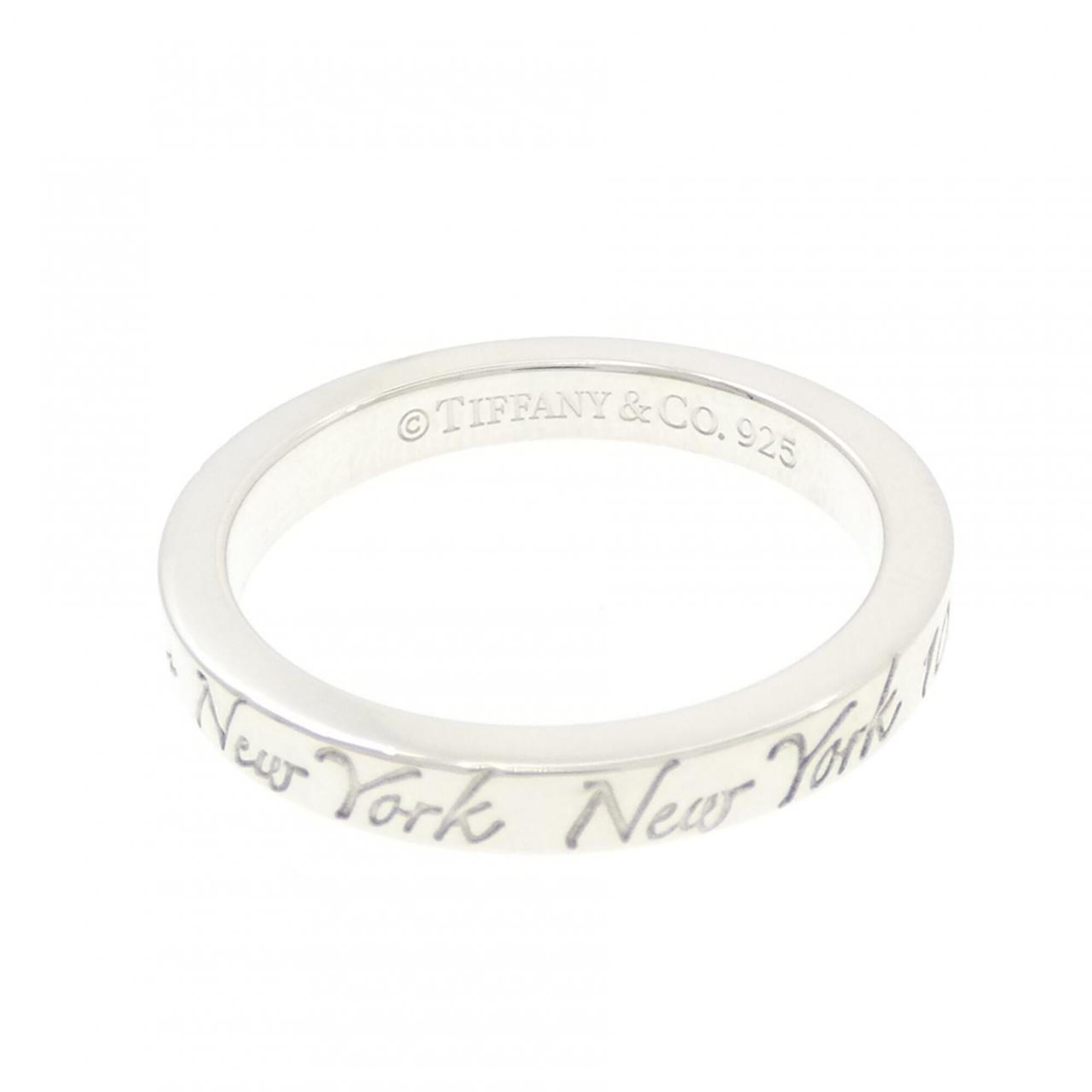 Tiffany Silver 925 Band Ring (Pre-Owned)