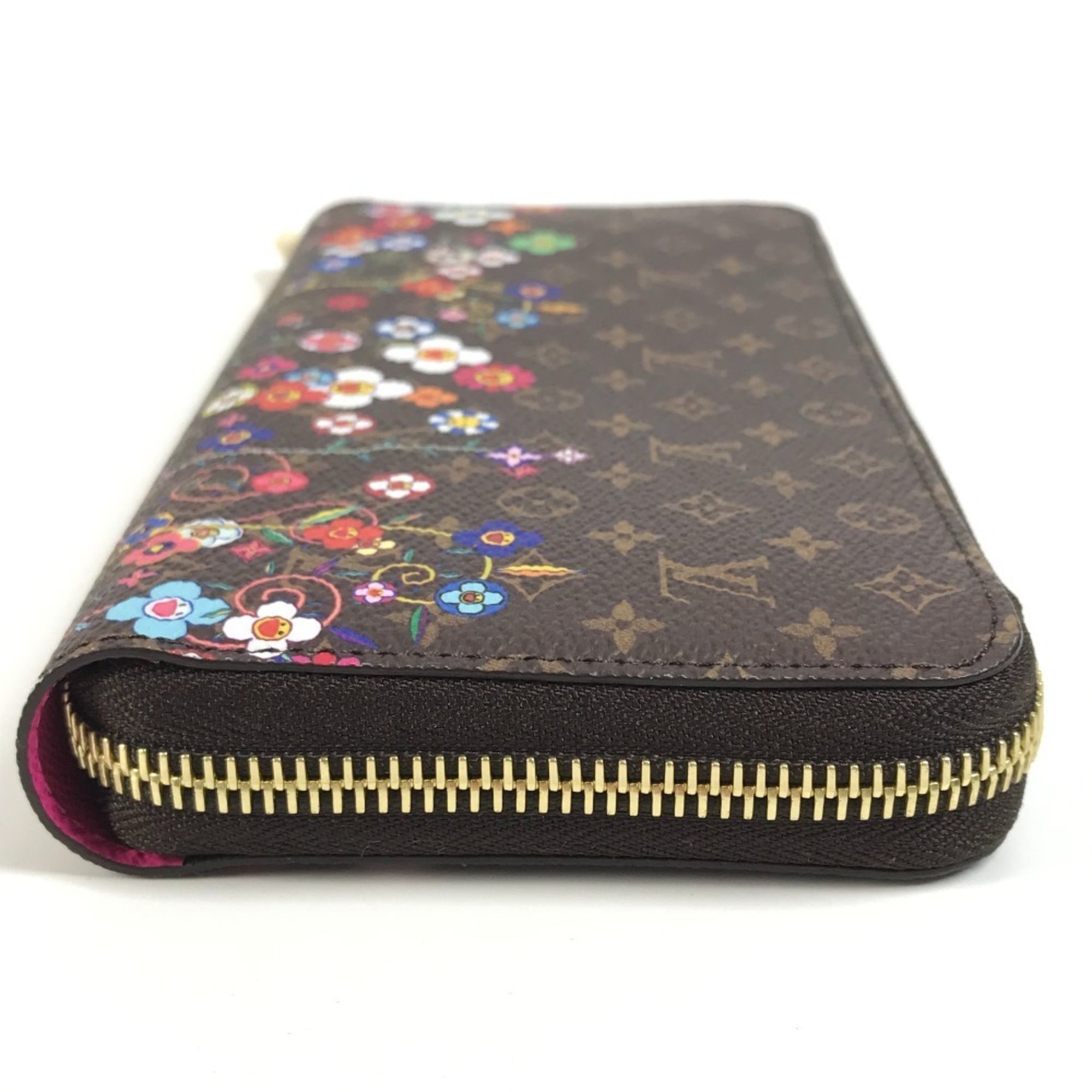 Louis Vuitton Brown Monogram Multi-Color Monogram Long Wallet (Bi-Fold) (Pre-Owned)