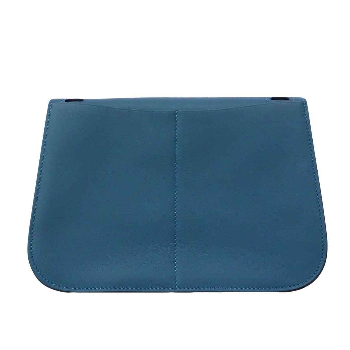 Hermes Blue Swift Leather Handbag (Pre-Owned)