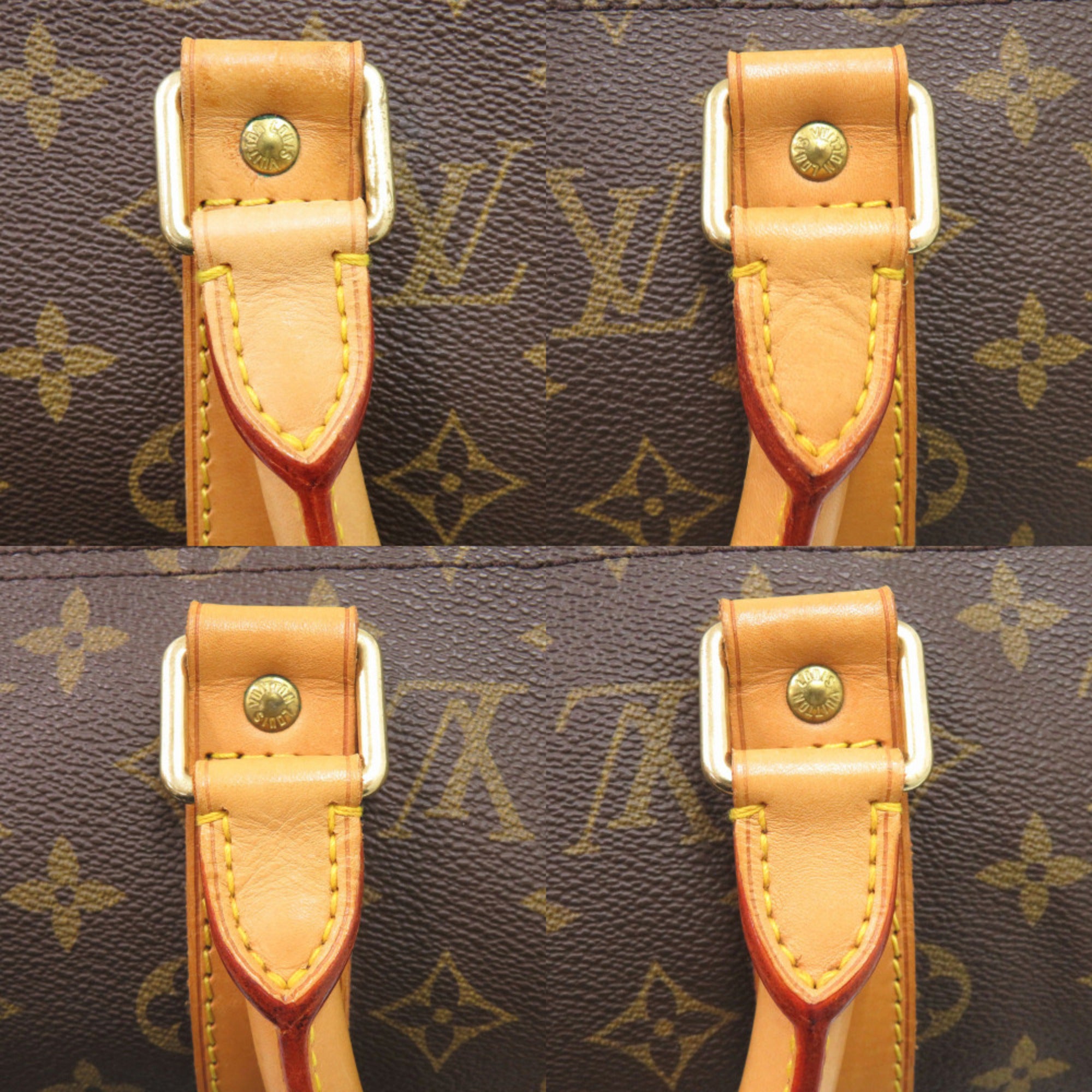 Louis Vuitton Monogram Brown Monogram Canvas Boston Bag (Pre-Owned)