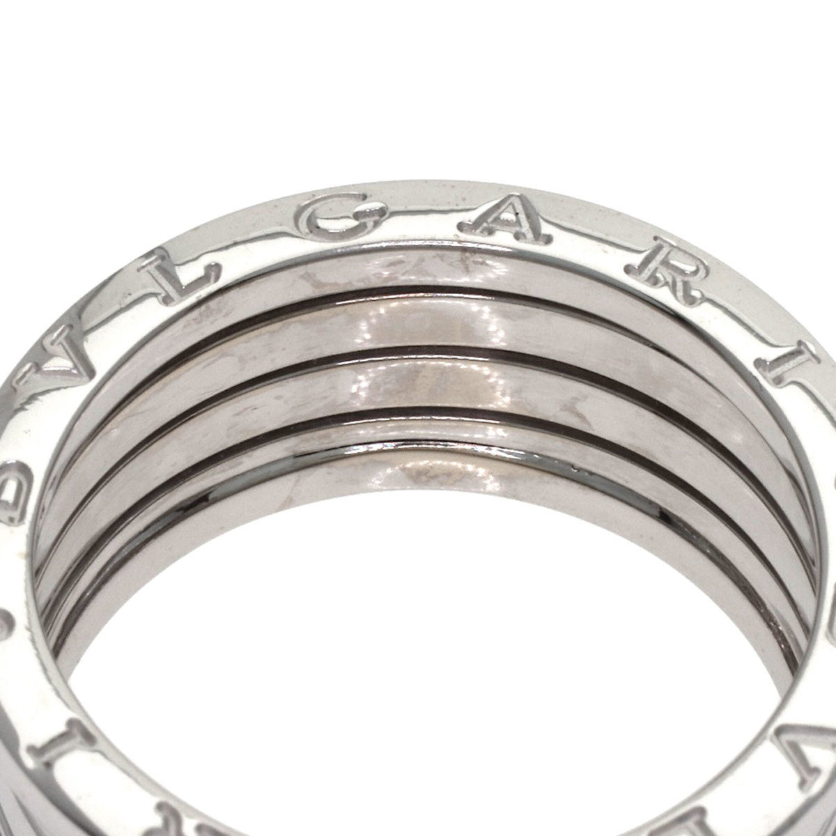 Bvlgari White Gold (18K) Band Ring (Pre-Owned)