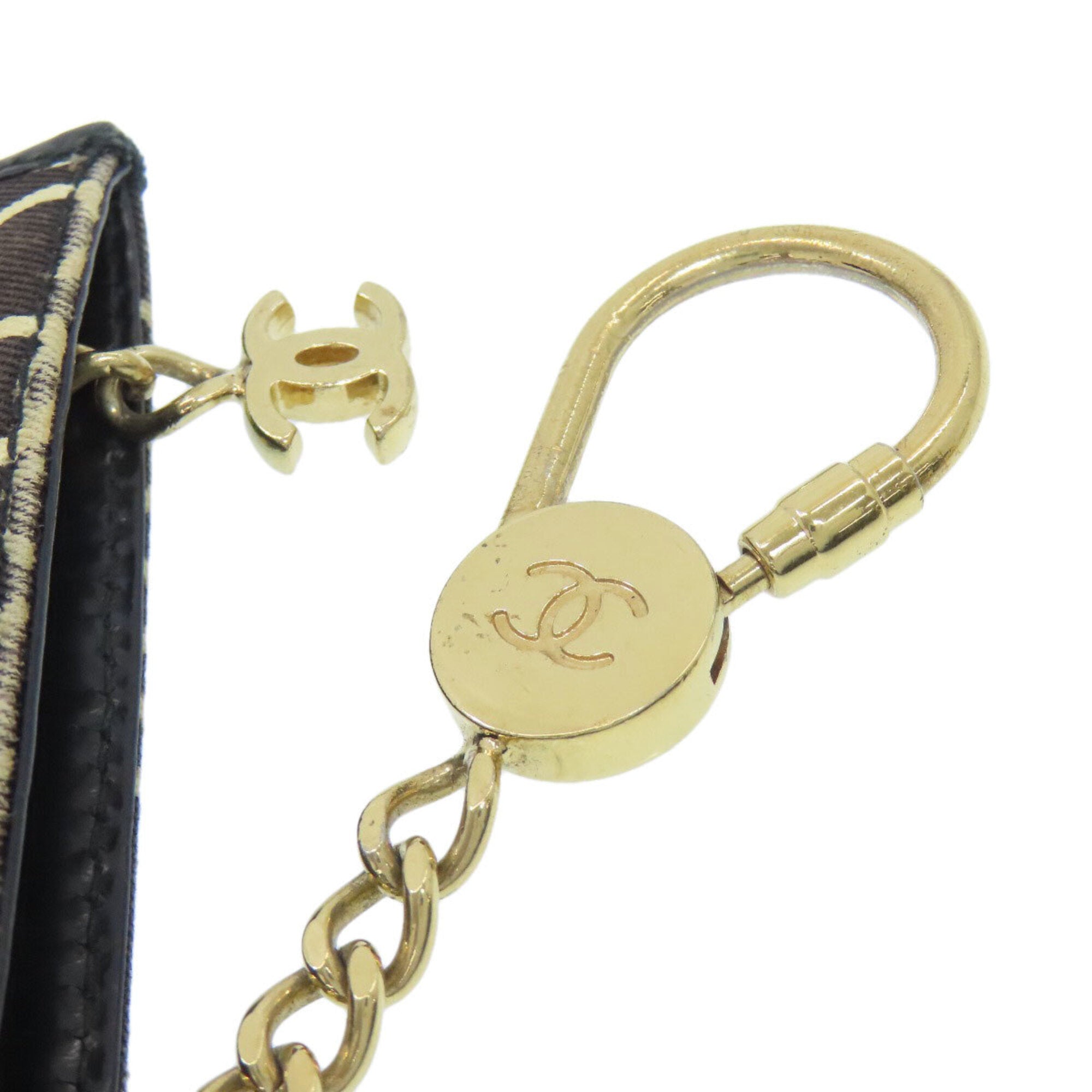 Chanel Black Canvas Tote Bag (Pre-Owned)