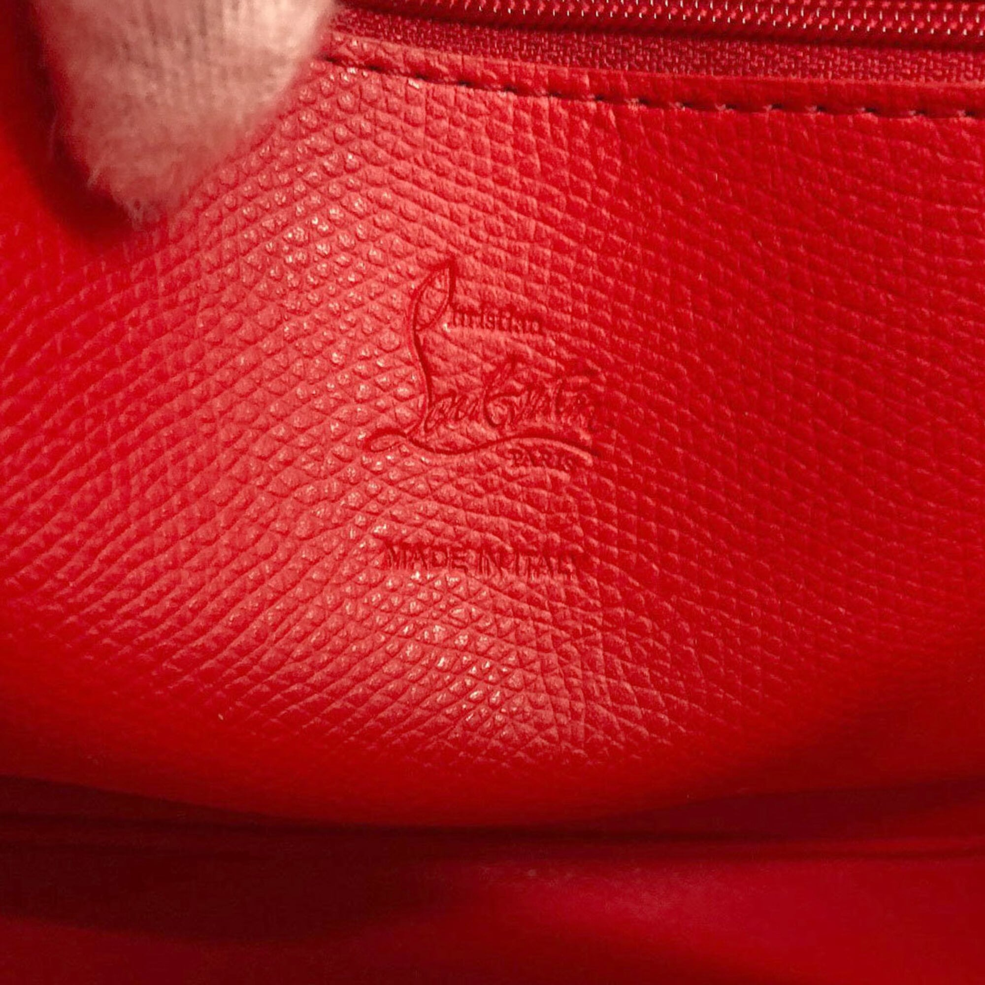 Christian Louboutin Brown Leather Tote Bag (Pre-Owned)