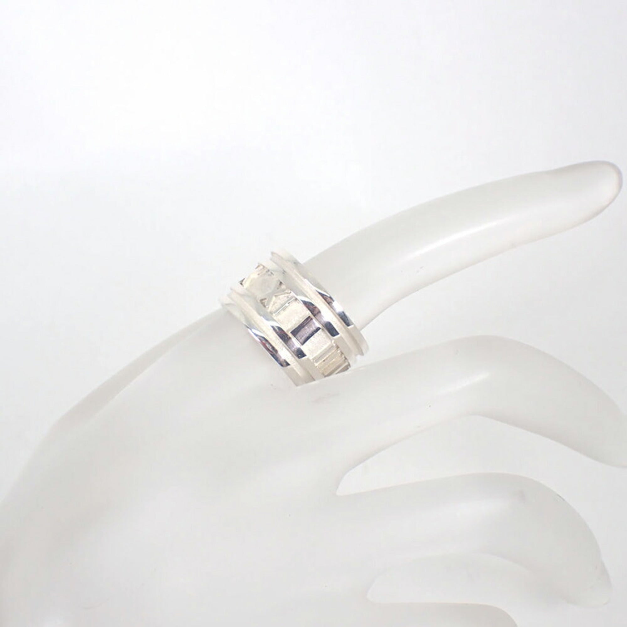 Tiffany Sterling Silver 925 Band Ring (Pre-Owned)