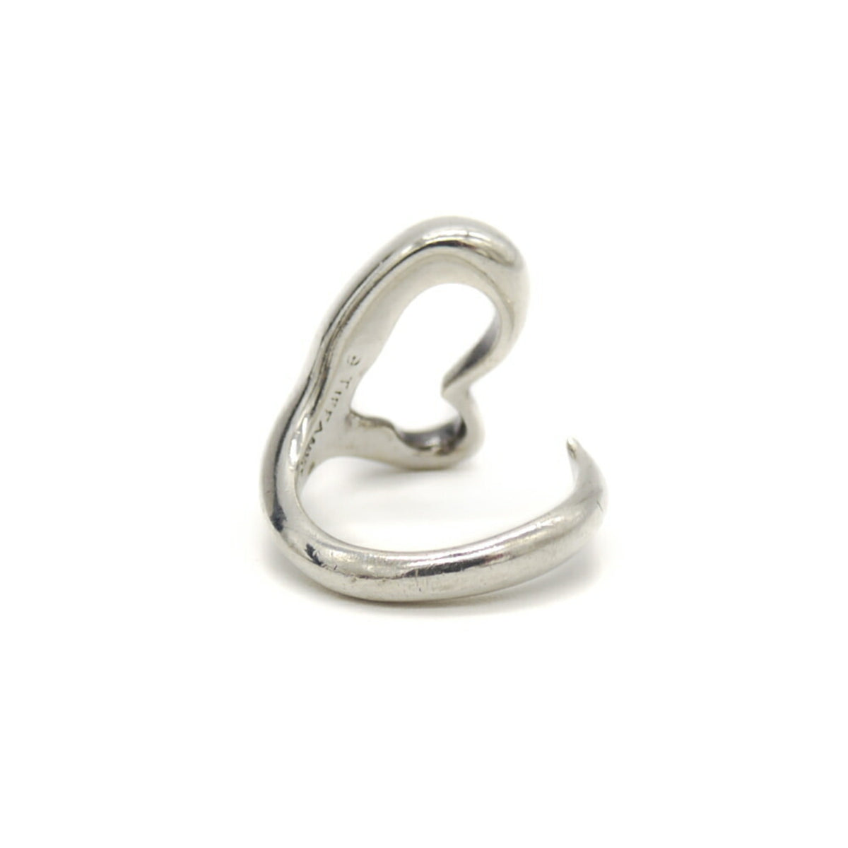 Tiffany Silver Silver 925 Band Ring (Pre-Owned)