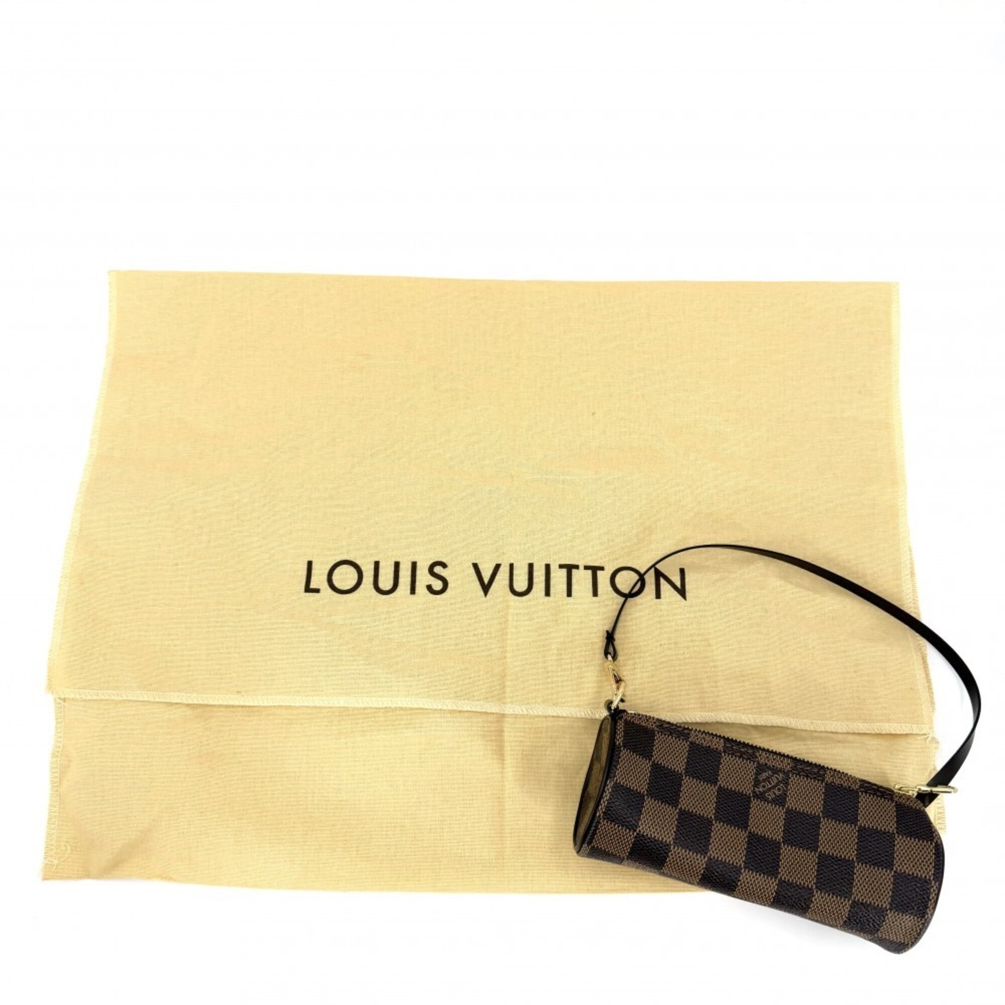 Louis Vuitton Brown Damier Canvas Handbag (Pre-Owned)