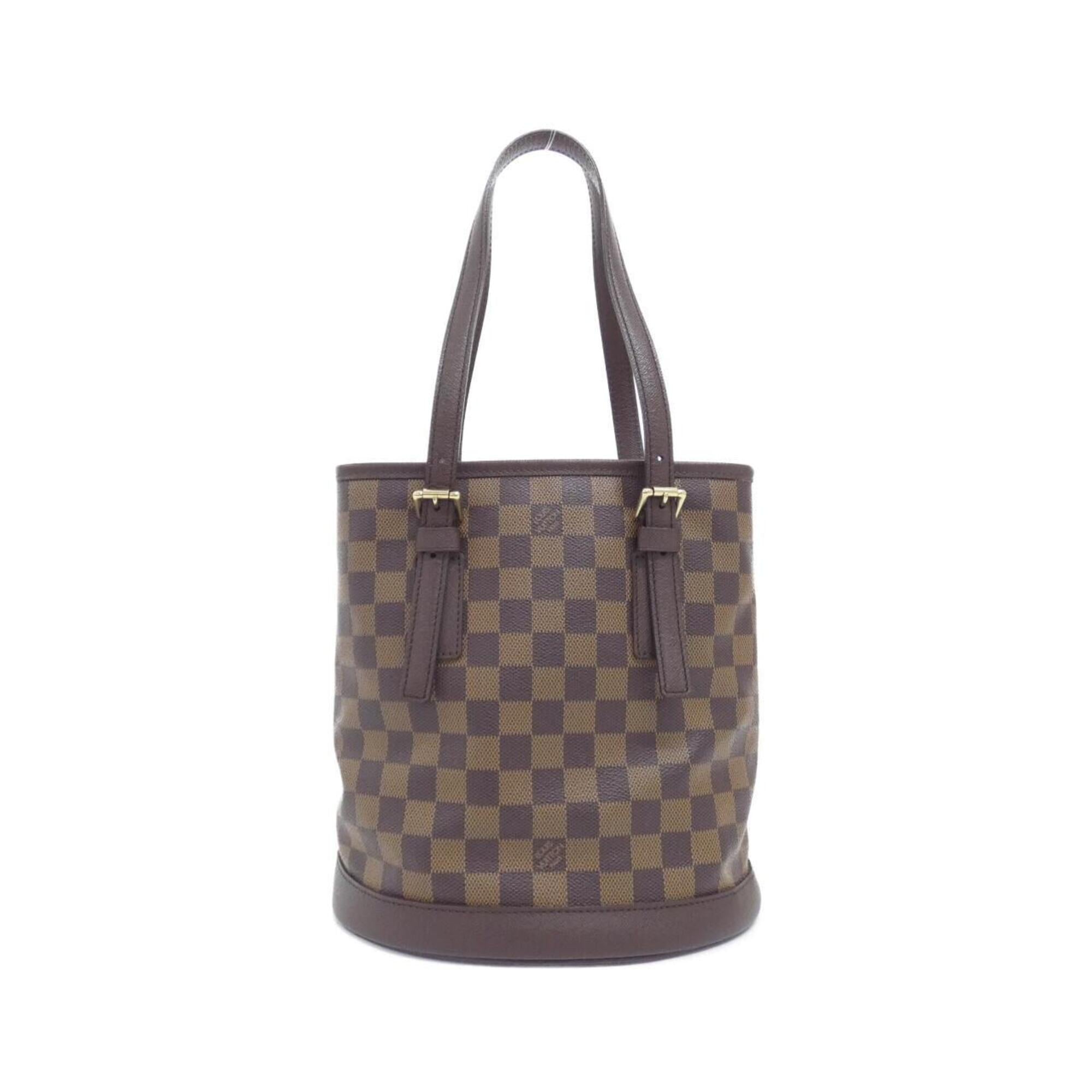 Louis Vuitton Ebene Coated Canvas Shoulder Bag (Pre-Owned)