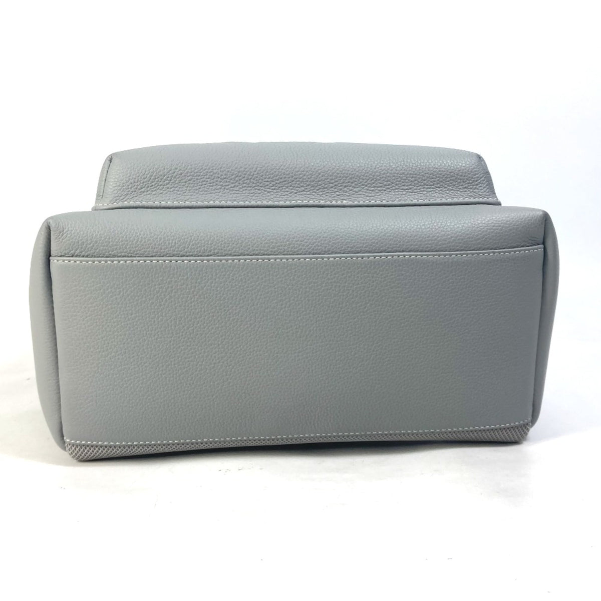 Christian Dior Gray Leather Backpack (Pre-Owned)