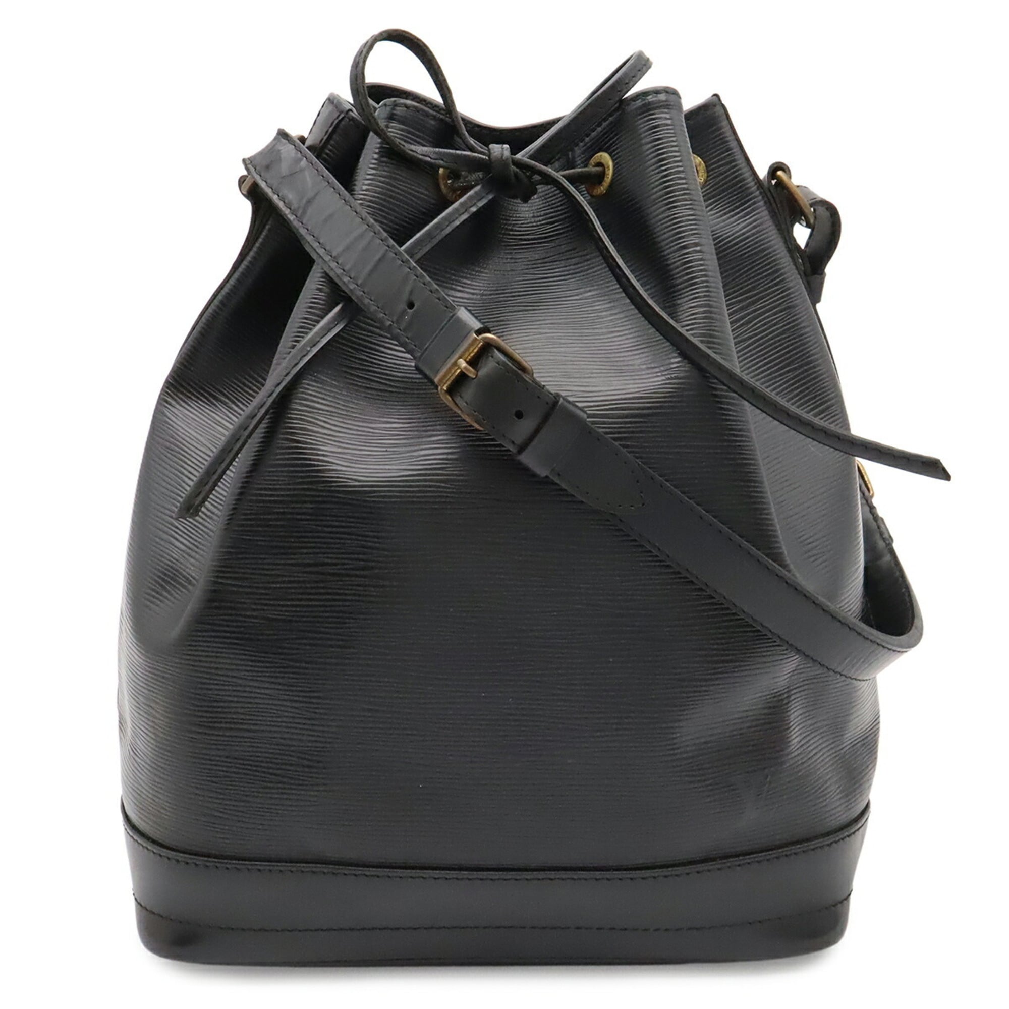 Louis Vuitton Black Galle Noir Epi Leather Shoulder Bag (Pre-Owned)