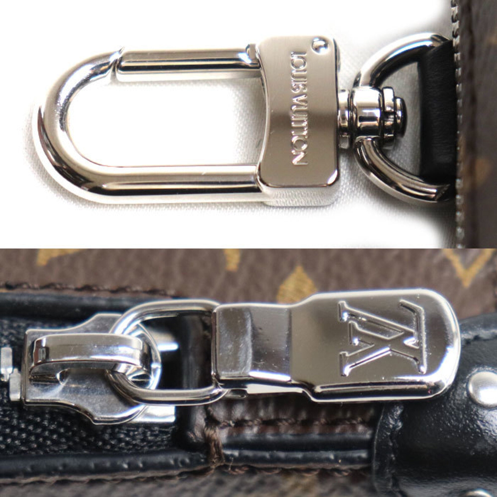 Louis Vuitton Brown Monogram Pouch (Pre-Owned)