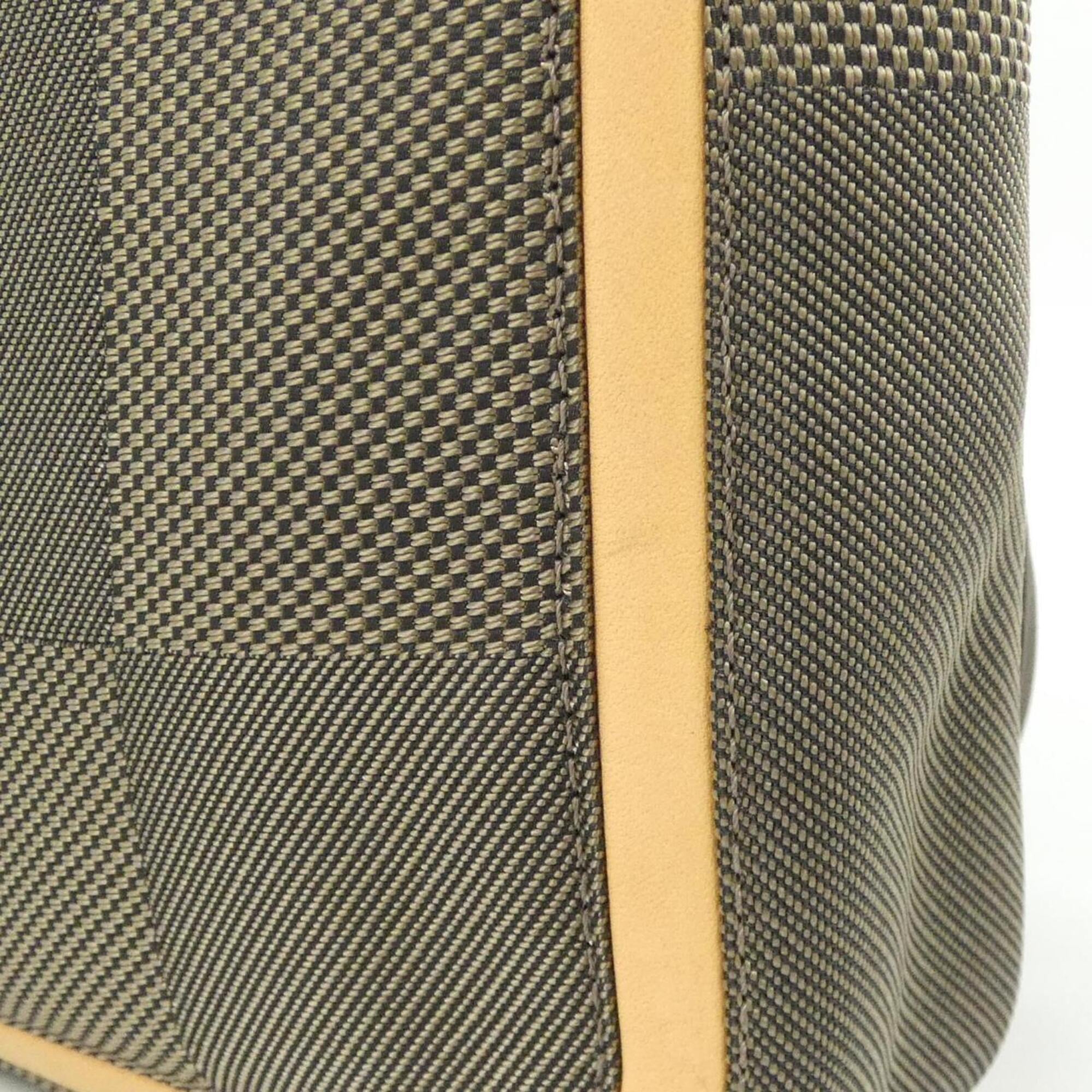Louis Vuitton Brown Coated Canvas Shoulder Bag (Pre-Owned)