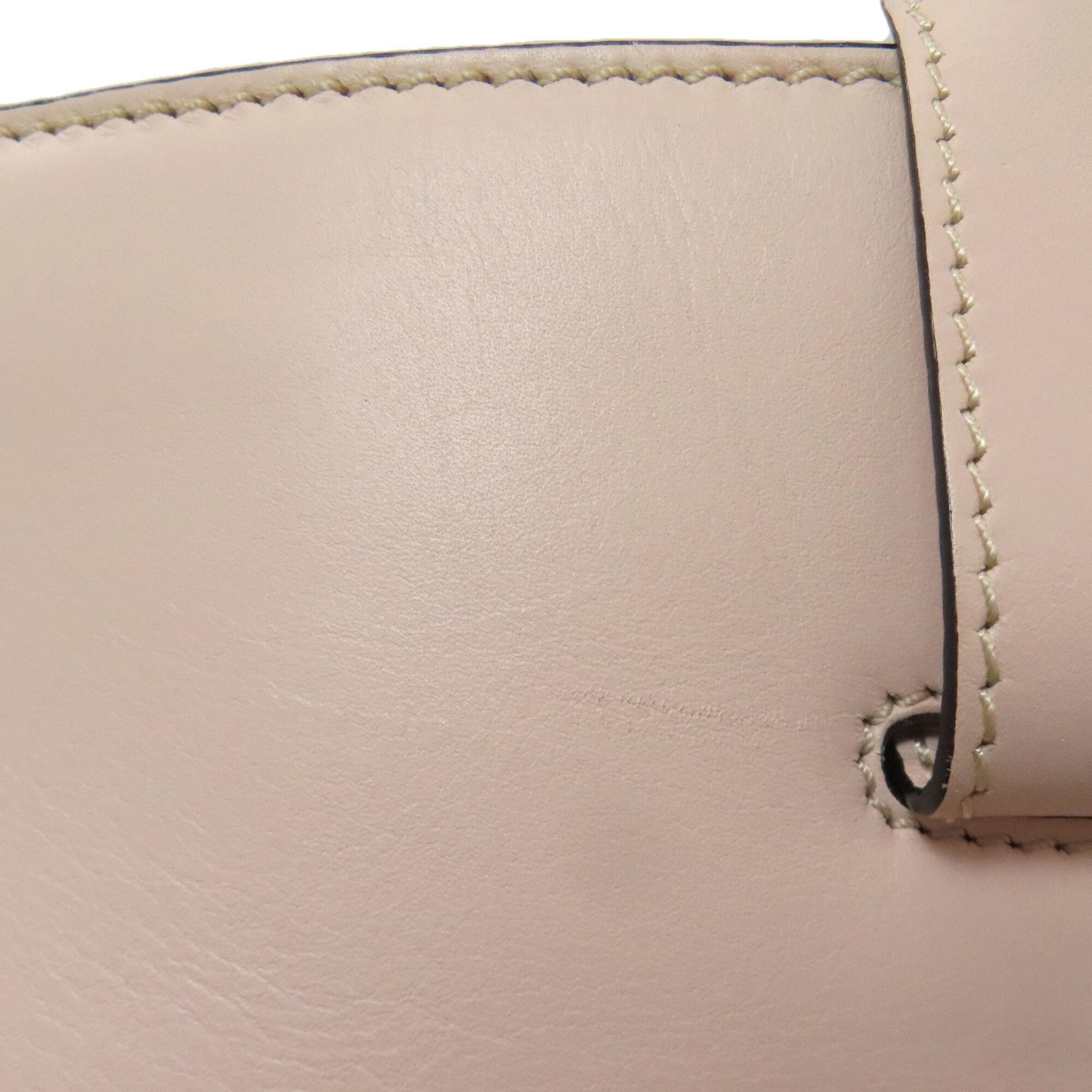 Tod's Pink Leather Tote Bag (Pre-Owned)